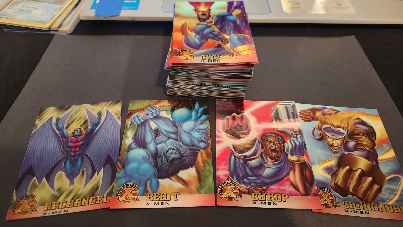 1995 FLEER ULTRA X-MEN ALL CHROMIUM  COMPLETE SET WITH ALL CHASE CARDS VHTF RARE