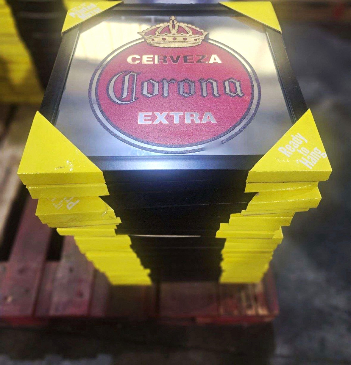 Corona Extra Cerveza Mirror Sign Breweriana Collectible Advertising