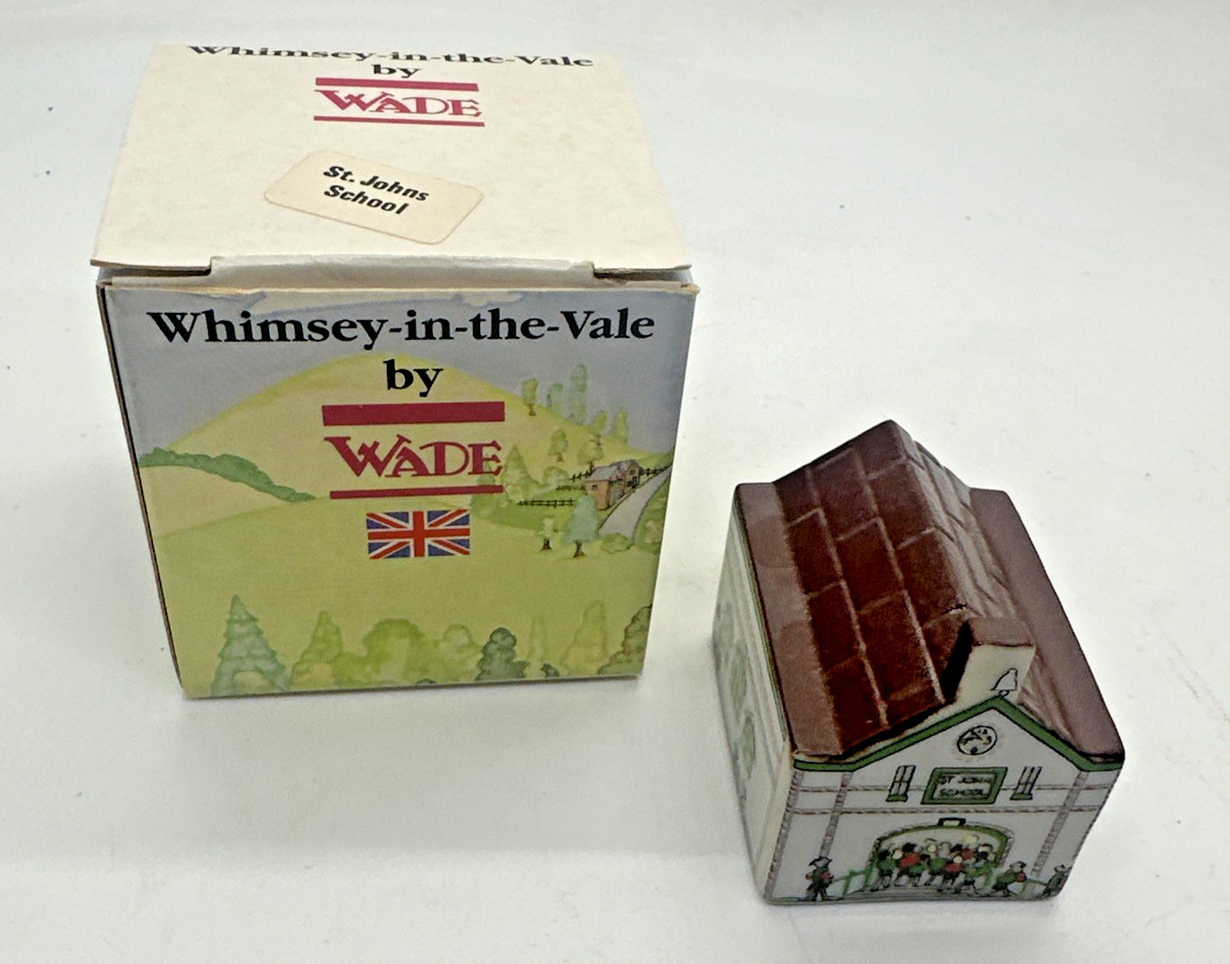 St Johns School Wade Whimsey-in-the-Vale Miniature Porcelain England 1993