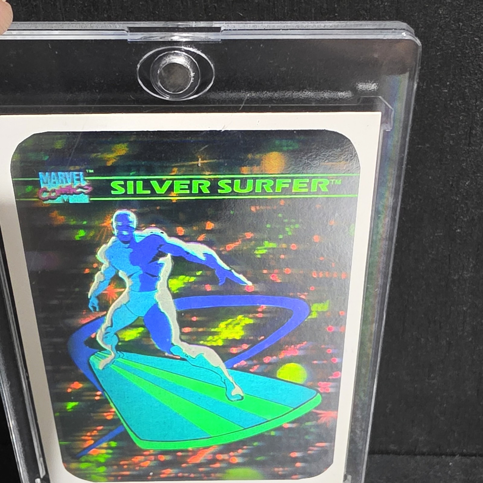 Impel 1990 Marvel Universe Hologram Cards MH3 Silver Surfer Hologram LE