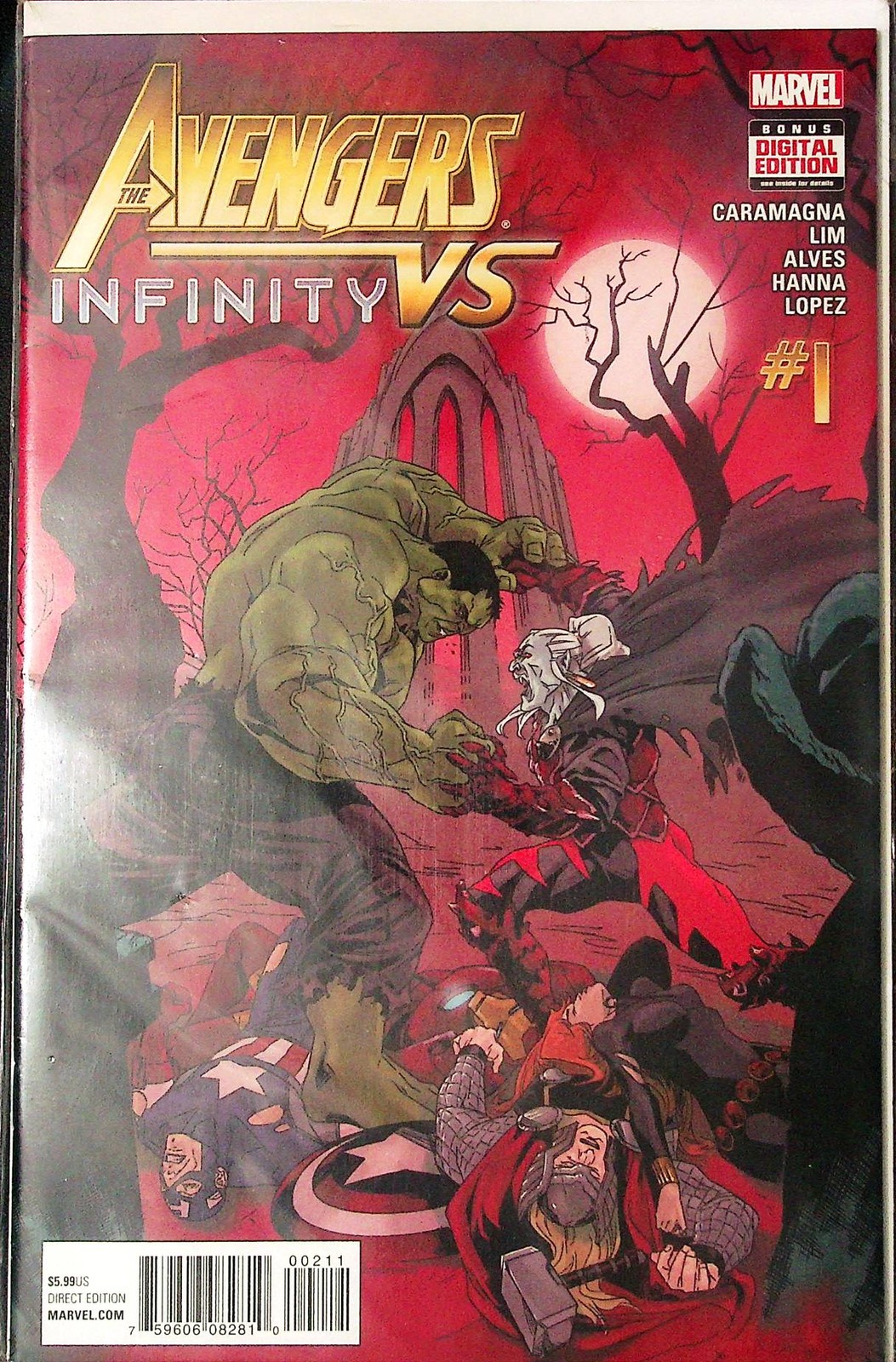39227: MARVEL AVENGERS #1 NM- Grade