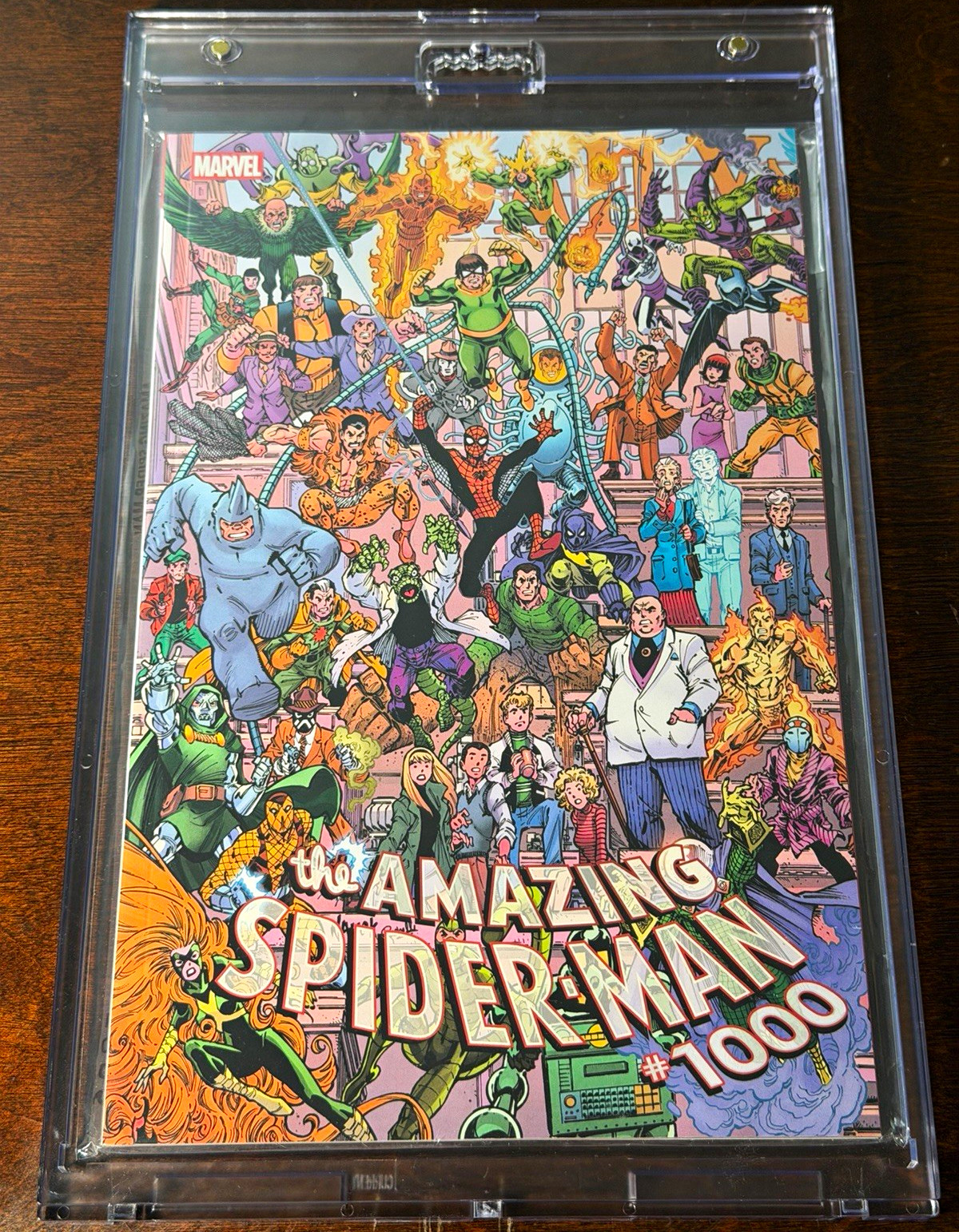 FREE SHIPING Marvel The Amazing Spider-Man #1000 Todd Nauck Legacy Connecting
