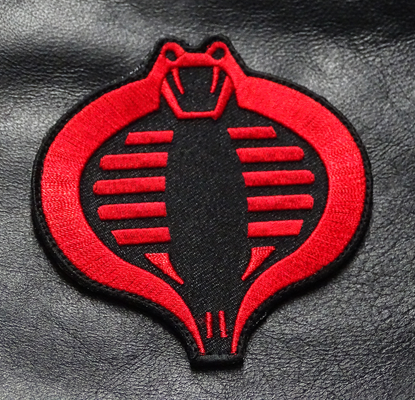 Cobra GI Joe USA Army Tactical Embroidered Iron On 3.5 inch Patch (MTC1)