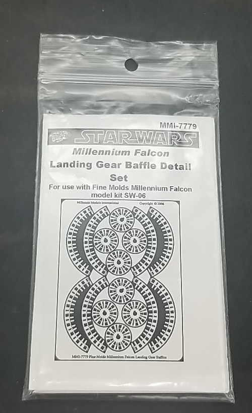 Star Wars Millenium Falcon Model MPC ERTL Detail Mod Kit Landing Gear Baffle Set
