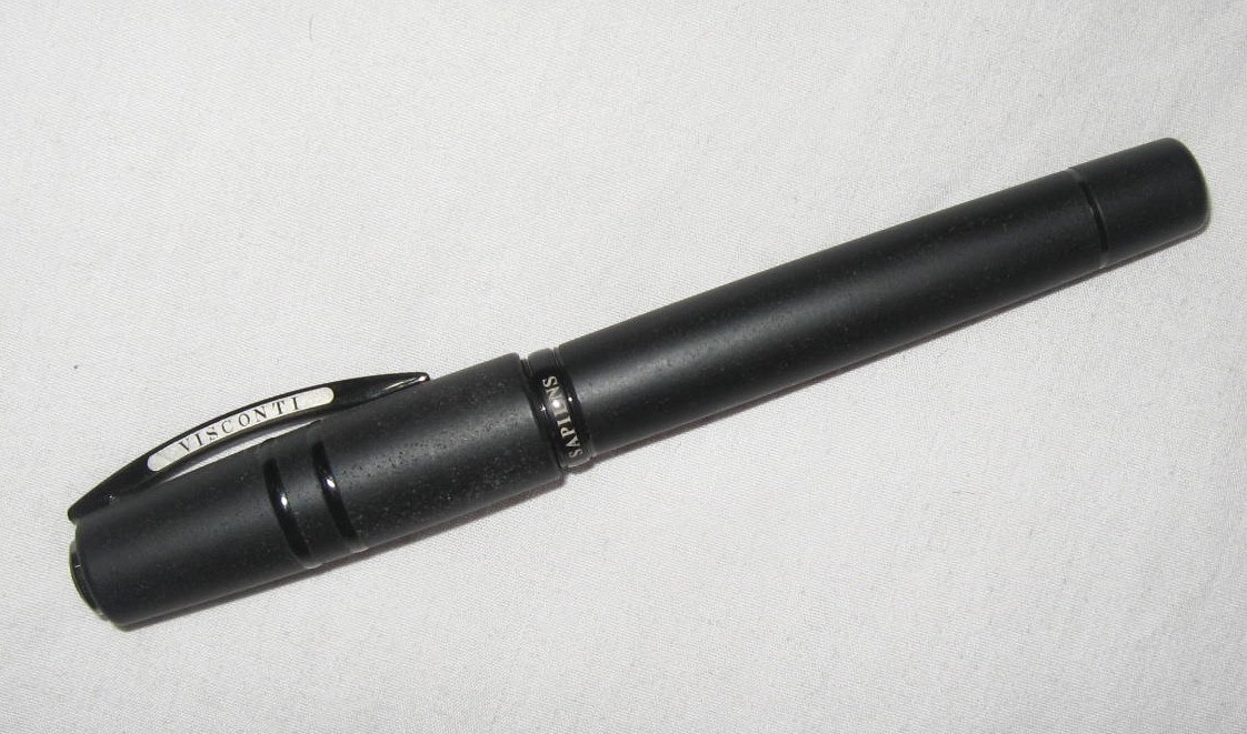 Visconti Homo Sapiens Dark Age Fountain Pen With 23K Broad Nib