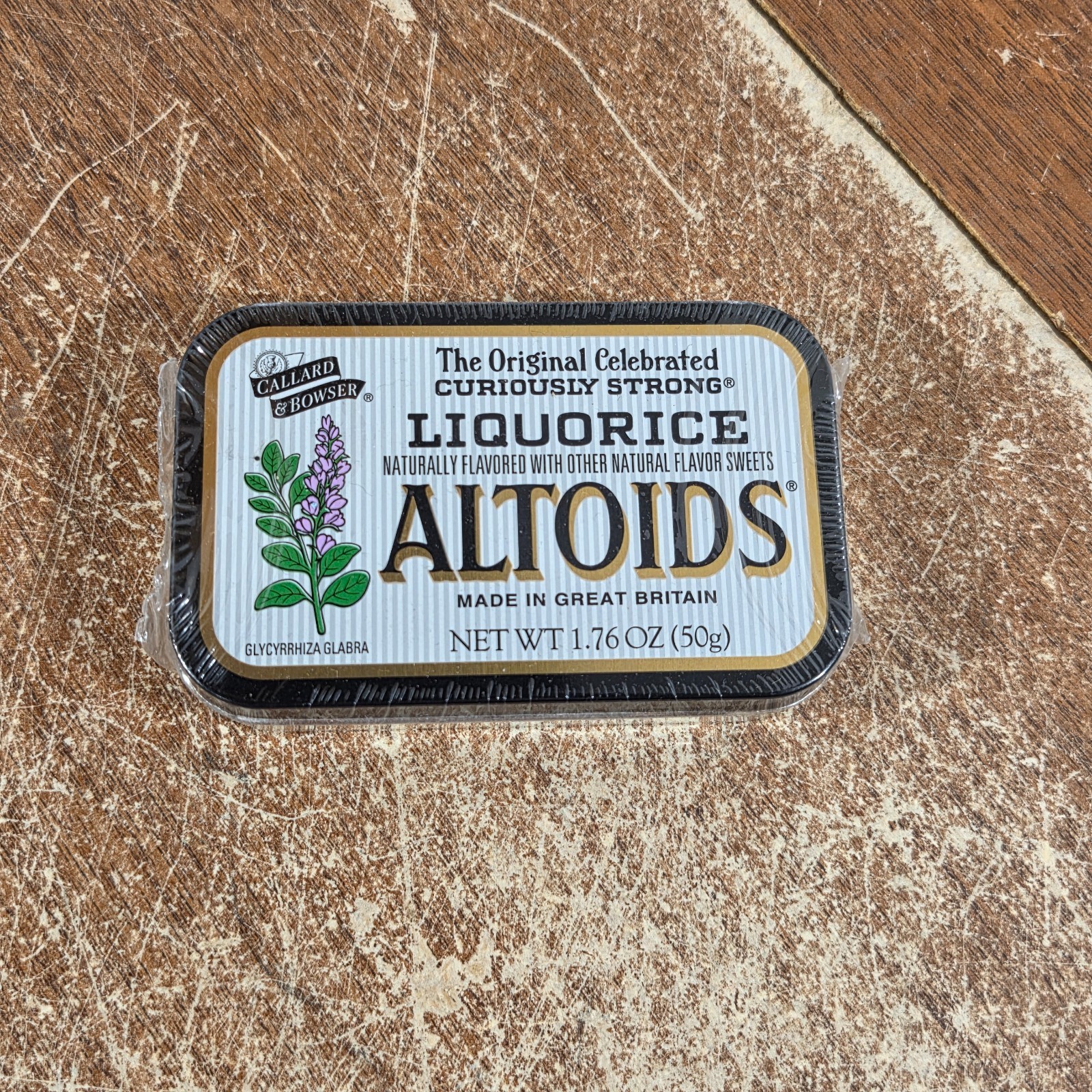 Altoids Liquorice Flavored Mints Licorice Sealed NEW Discontinued