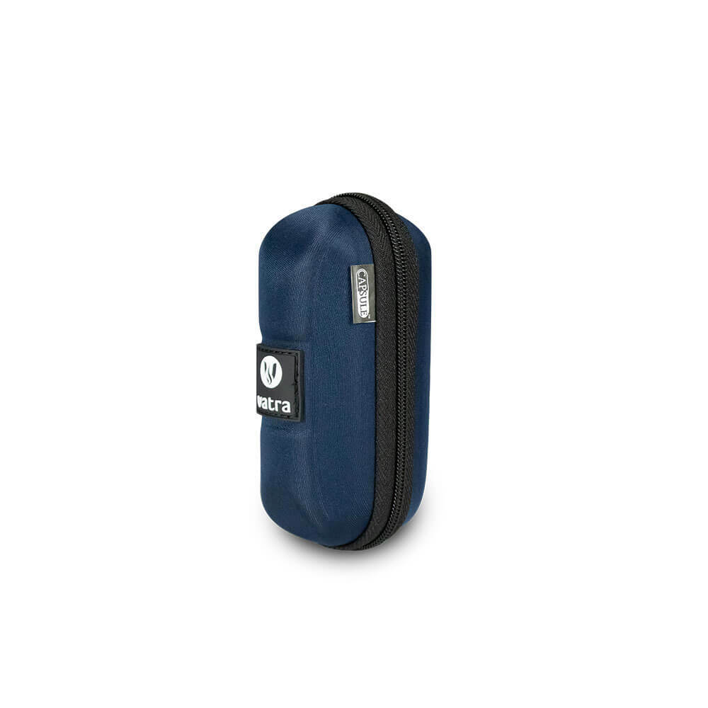 Vatra Capsule Glass Protection Pipe Safe Case Damage Resistant 4″ – Blue Navy