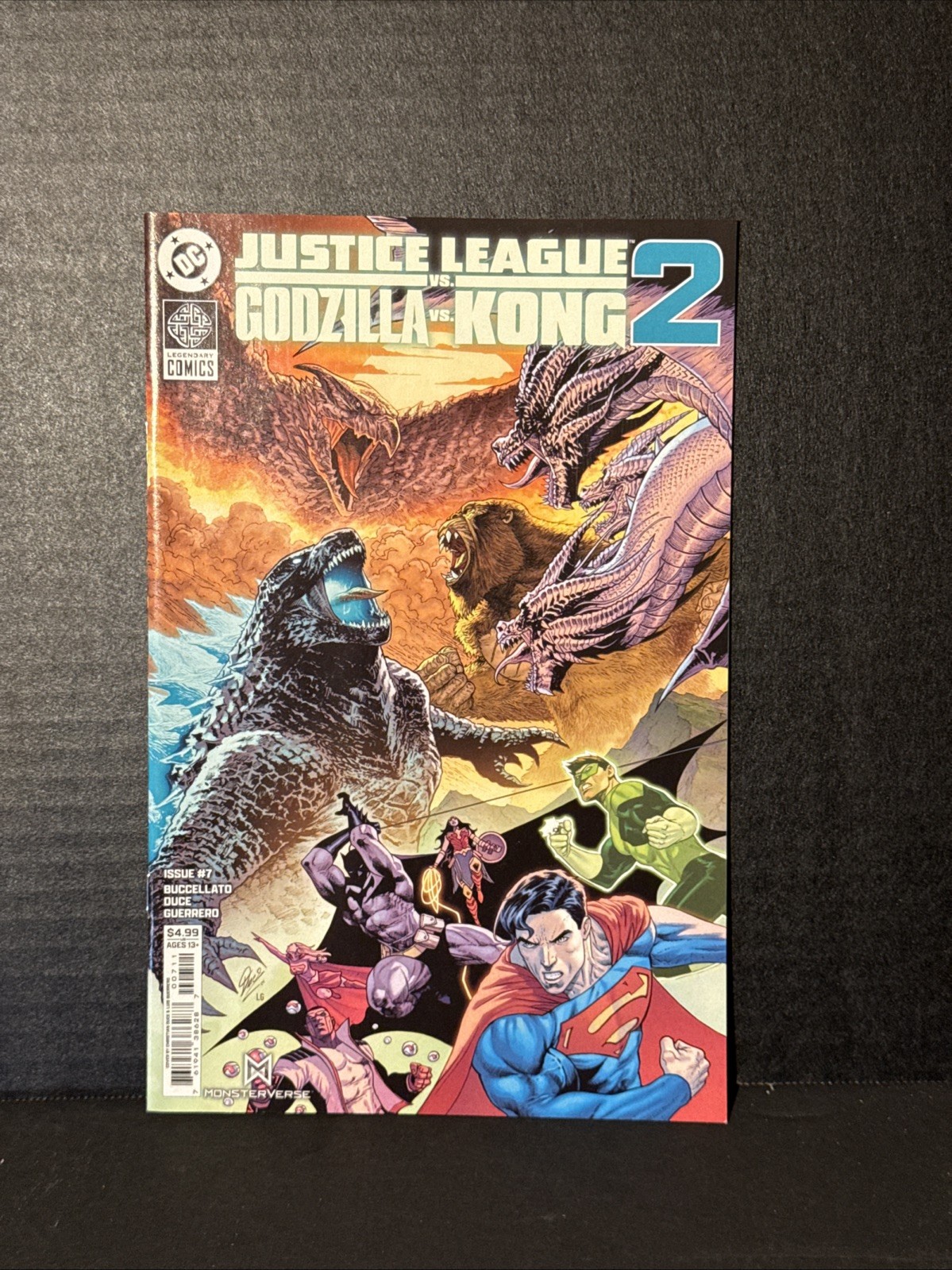 DC Justice League Vs Godzilla Vs Kong 2 #7 Cover A Christian Duce 2026 28