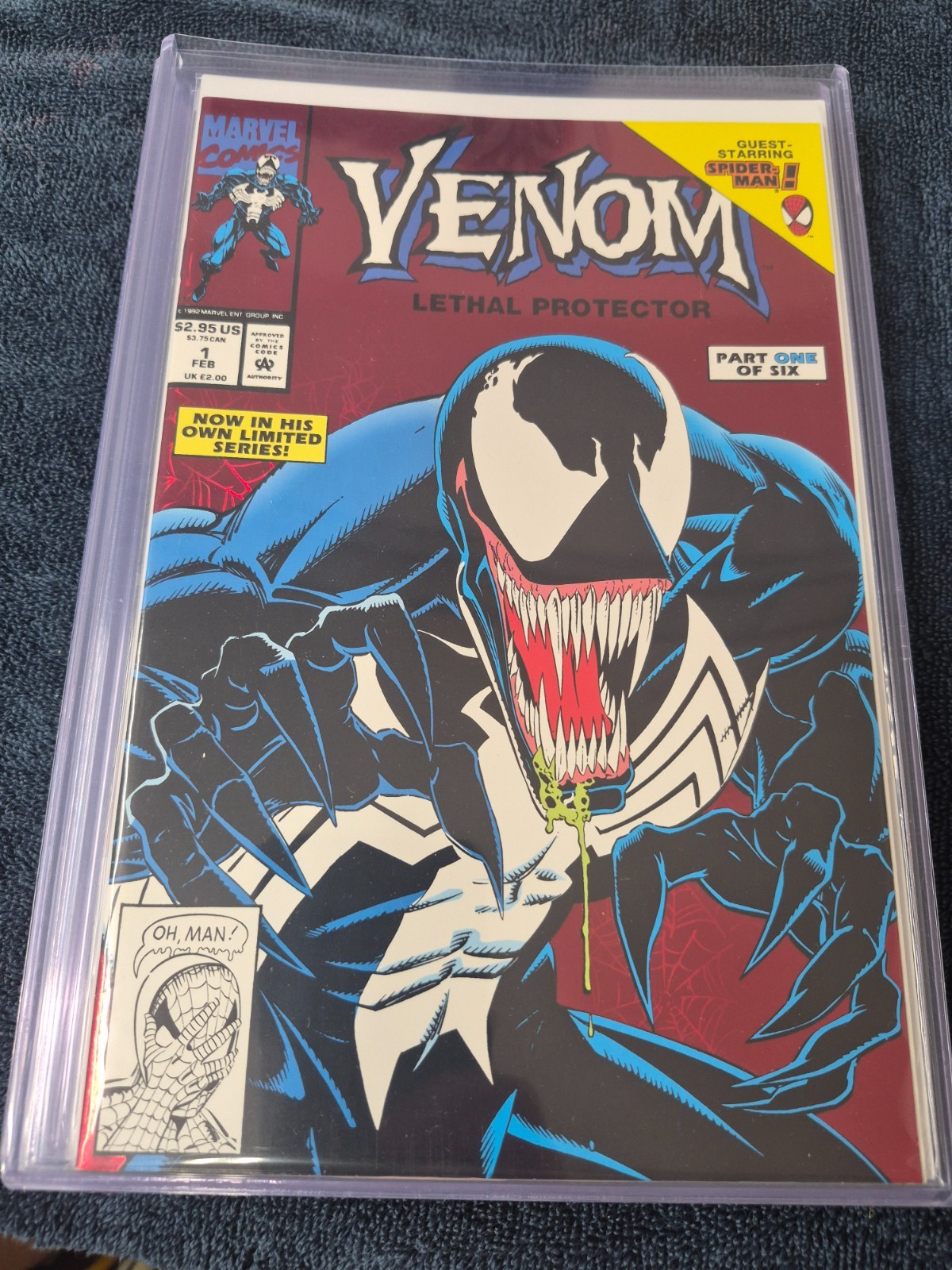 Venom Lethal Protector 1 1992 NM $10 FLAT COMBINED SHIPPING