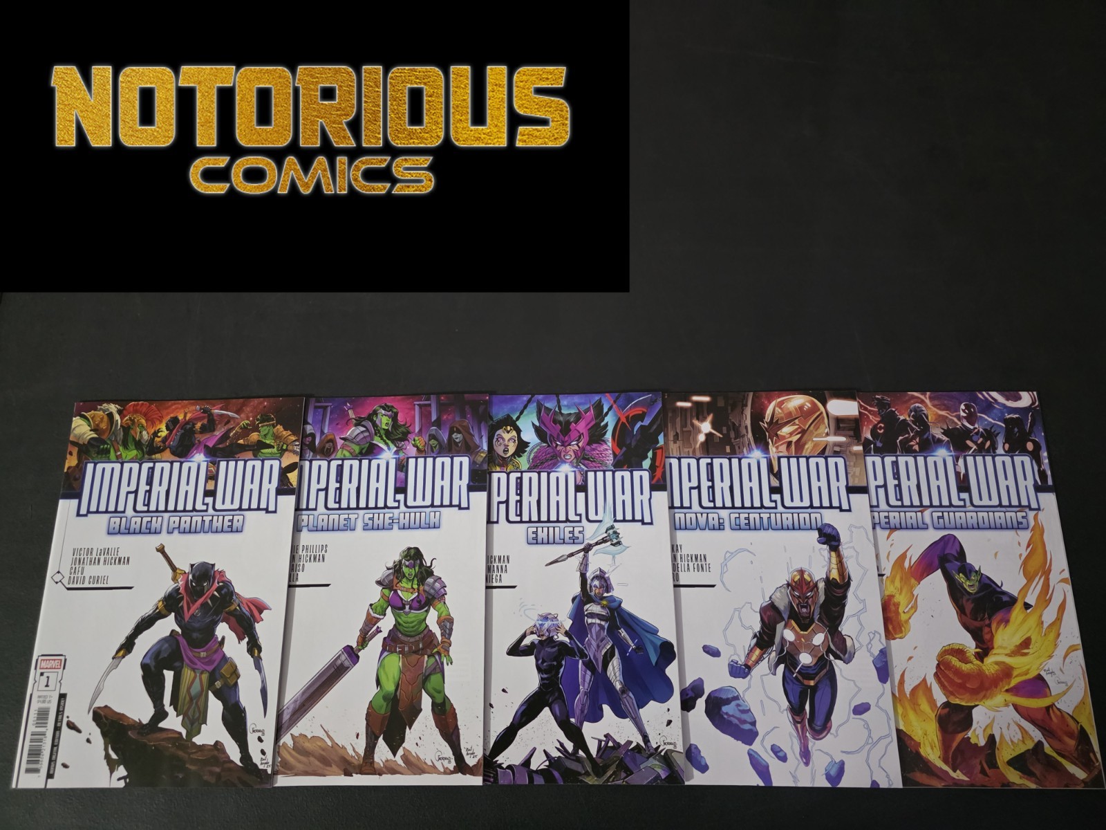 Imperial War Complete One Shot Set 5 Comic Lot Marvel Collection