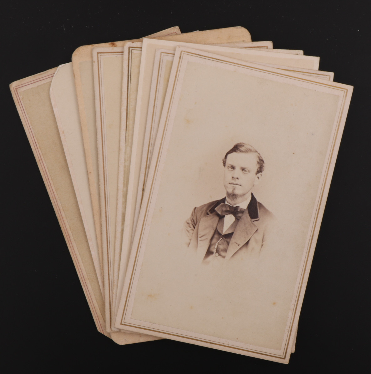 CDV Carte de Visite Lot of 8 Portraits of Men from Greater Pennsylvania #727