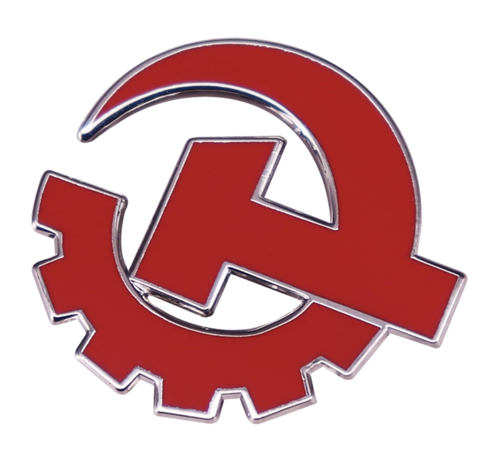 Communist Party USA Logo CPUSA American Hammer Sickle Gear 1.2\