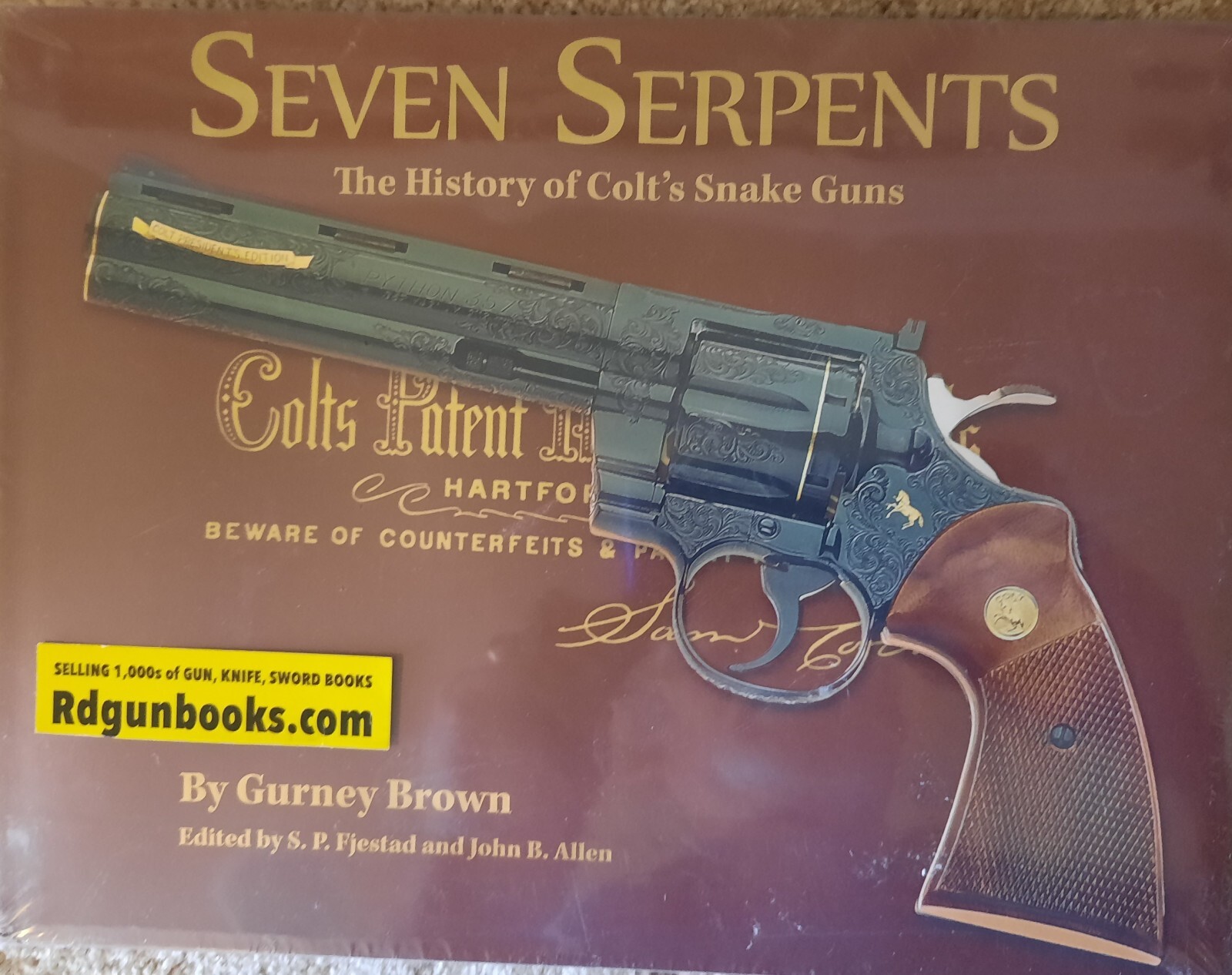 7 Serpents Colt Snake Guns Reference Cobra Viper Python Diamondback Full Color