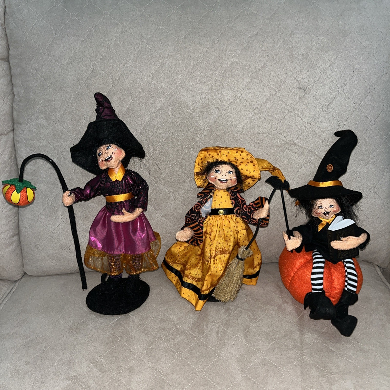 Vintage A Lot Of Three Annalee Halloween Witches
