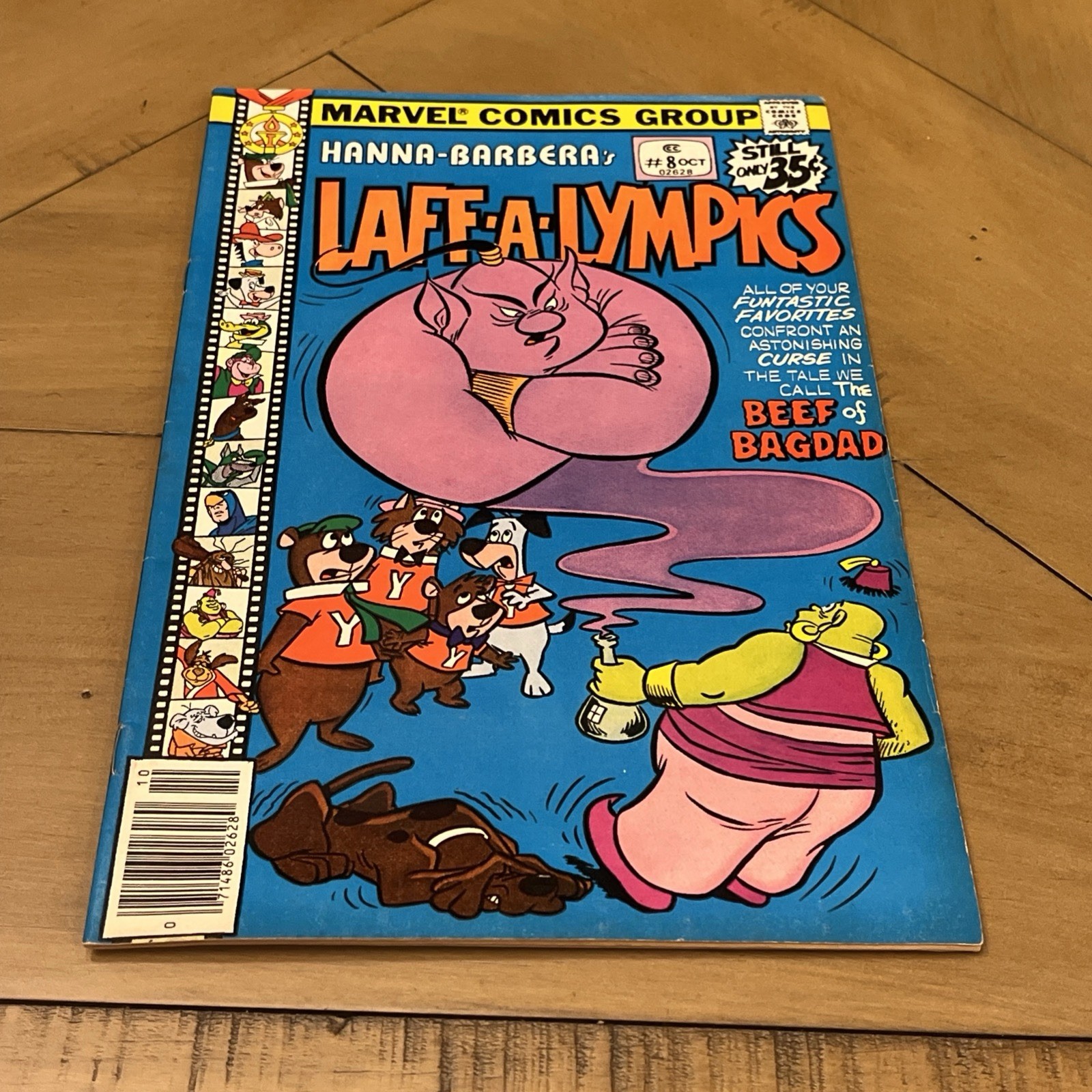 Marvel Comics Laff-A-Lympics #8 (1978) Hanna-Barbera Yogi Bear Bronze Age FN