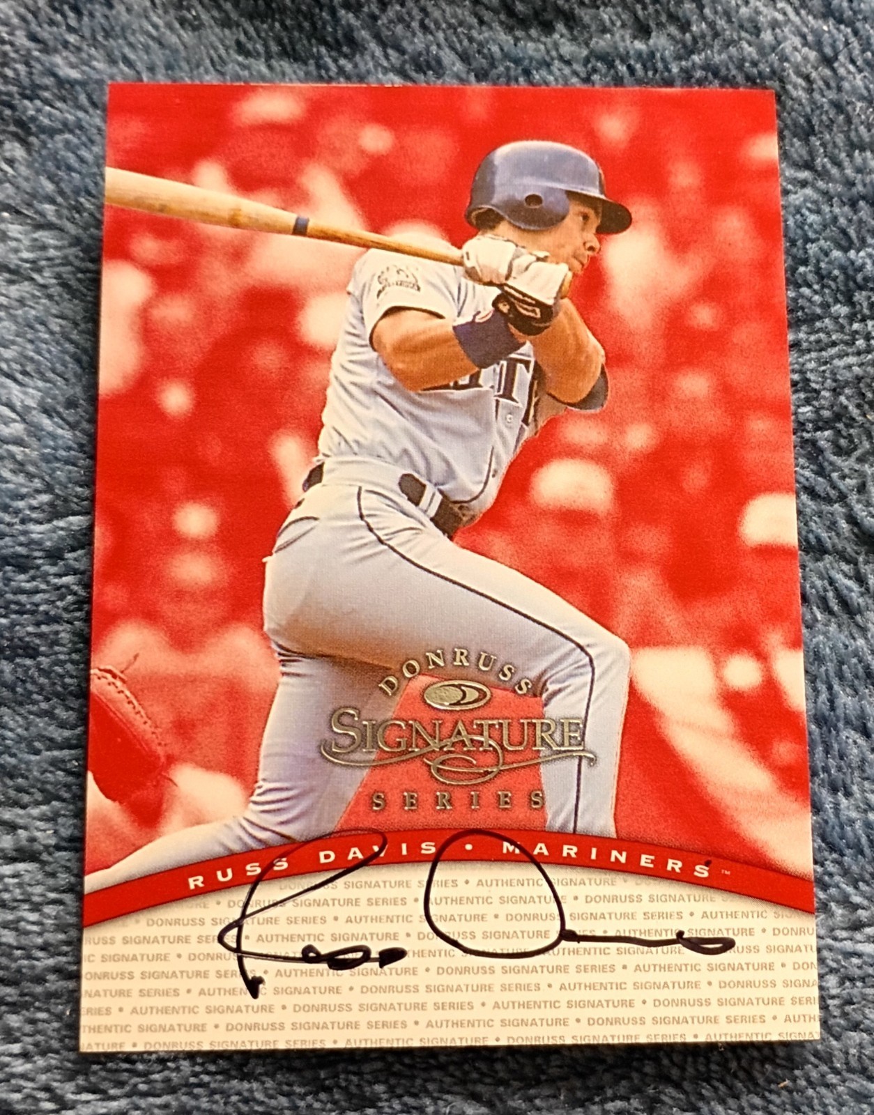 Donruss Baseball Card Russ Davis Seattle Mariners 1997 Mint Condition