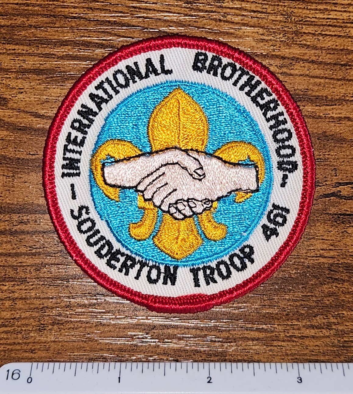 Vintage Boy Scout Souderton Pennsylvania PA Troop 461 Brotherhood BSA Patch