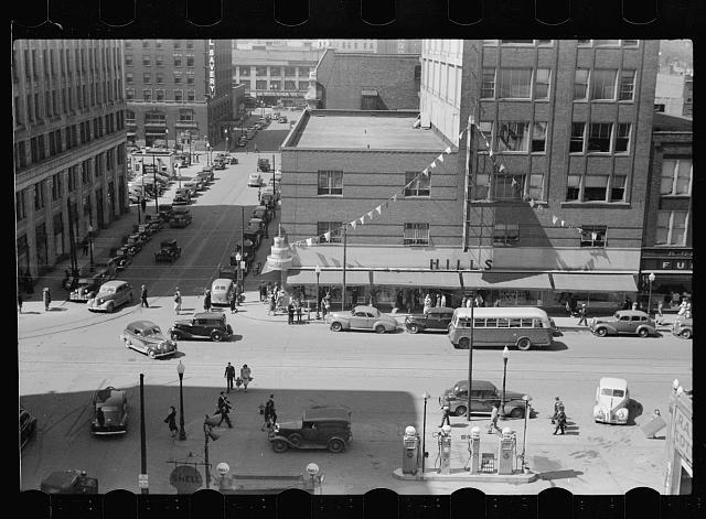 Des Moines, Iowa 1940s Old Photo