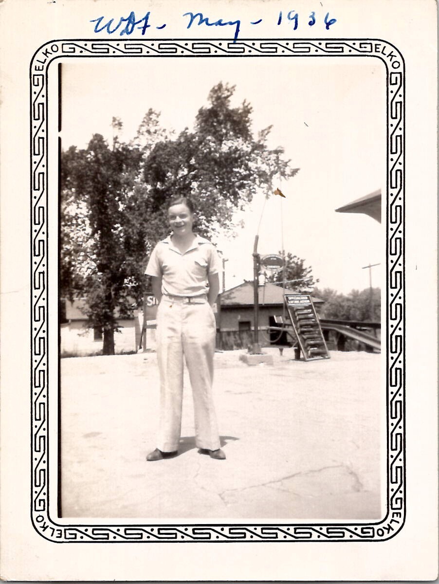 Handsome Preppy Young Teenage Boy Fashion Americana 1930s Vintage Photo