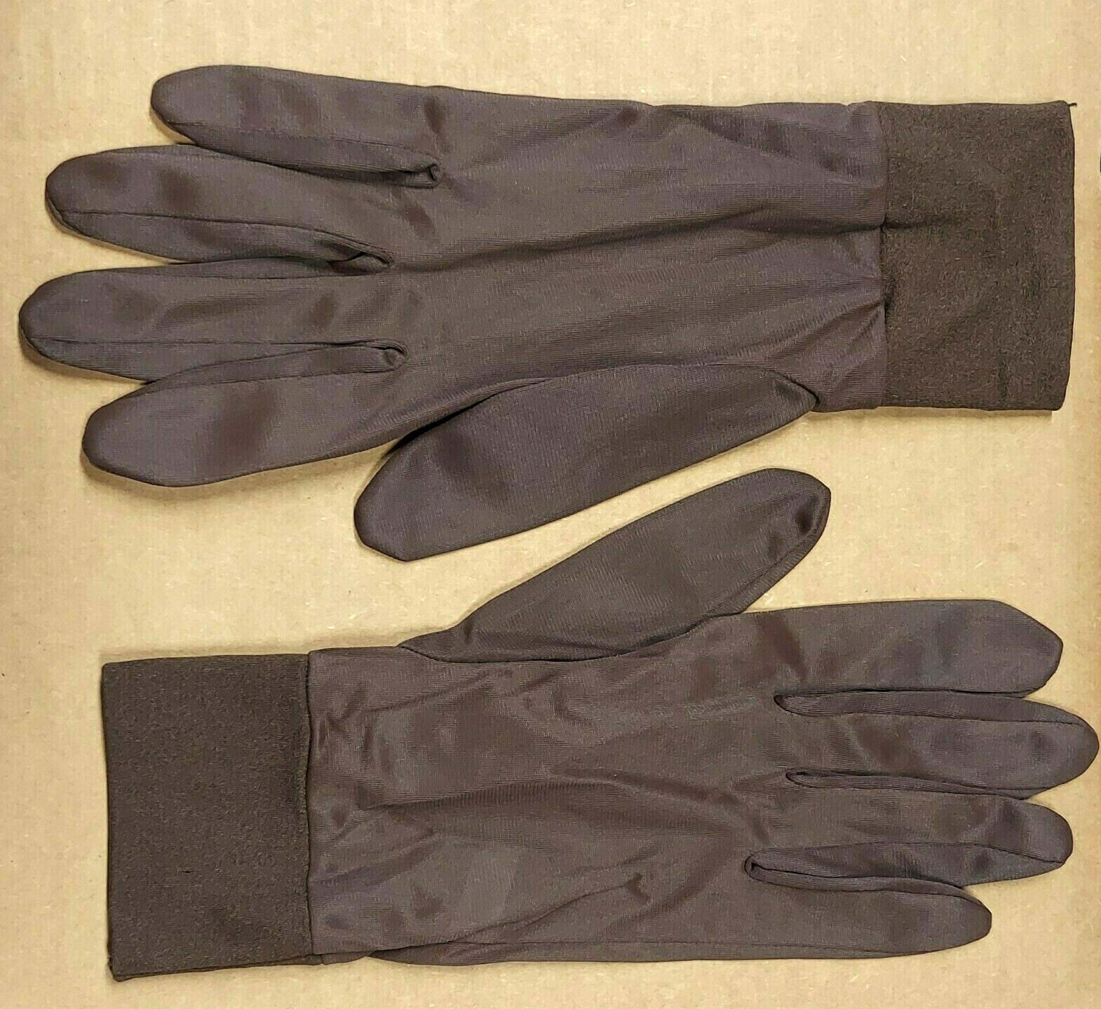 2 Pack of Reproduction WW2 Army Air Force Pilots B3-A Brown Glove Liners Large