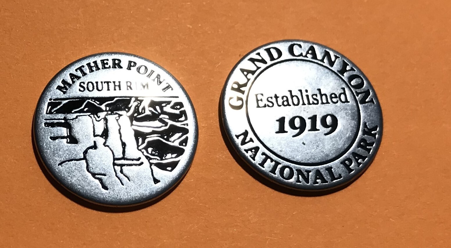 Grand Canyon Mather Point South Rim Token