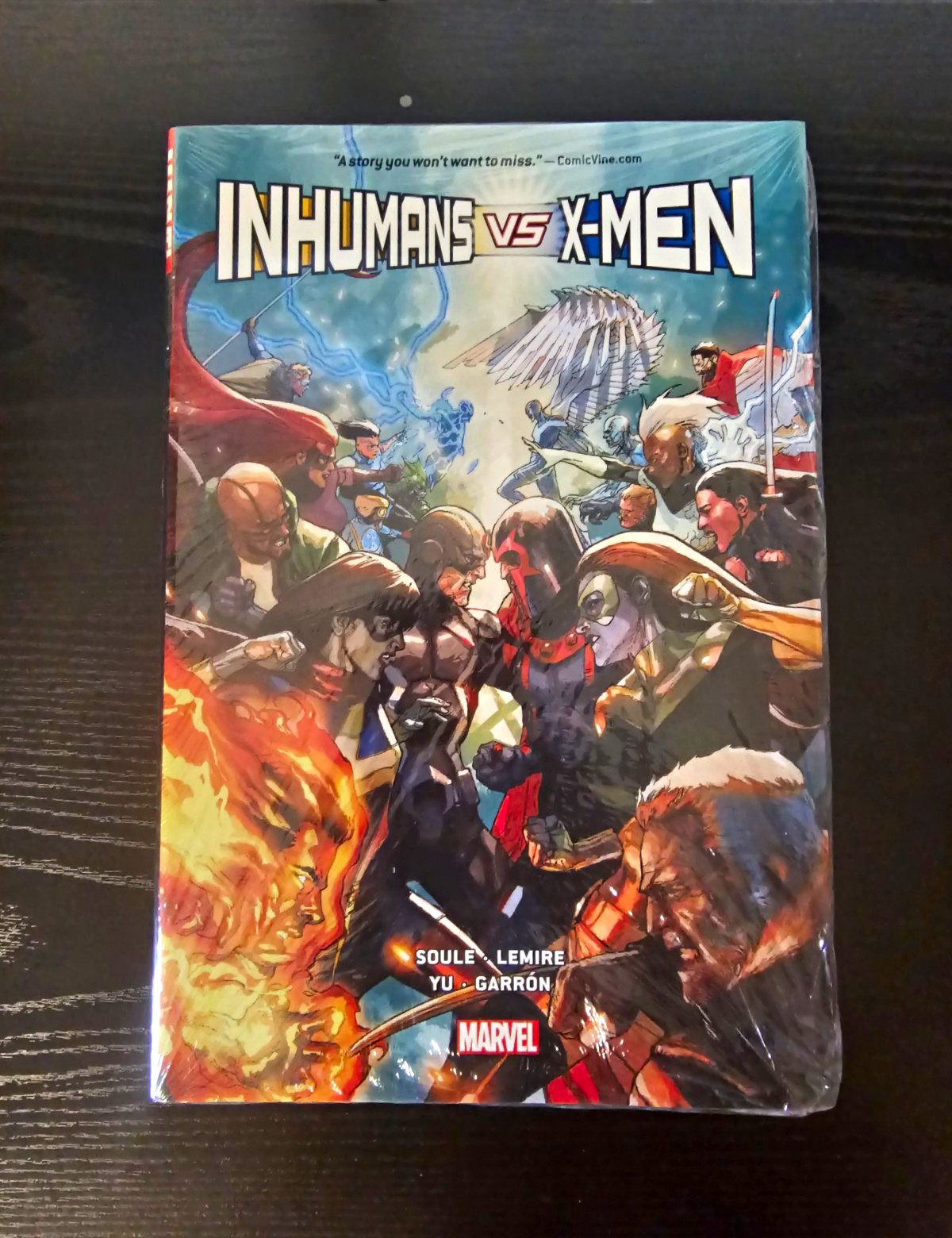 Inhumans vs X-Men Hardcover Marvel 2017 HC Factory Sealed New Soule Lemire