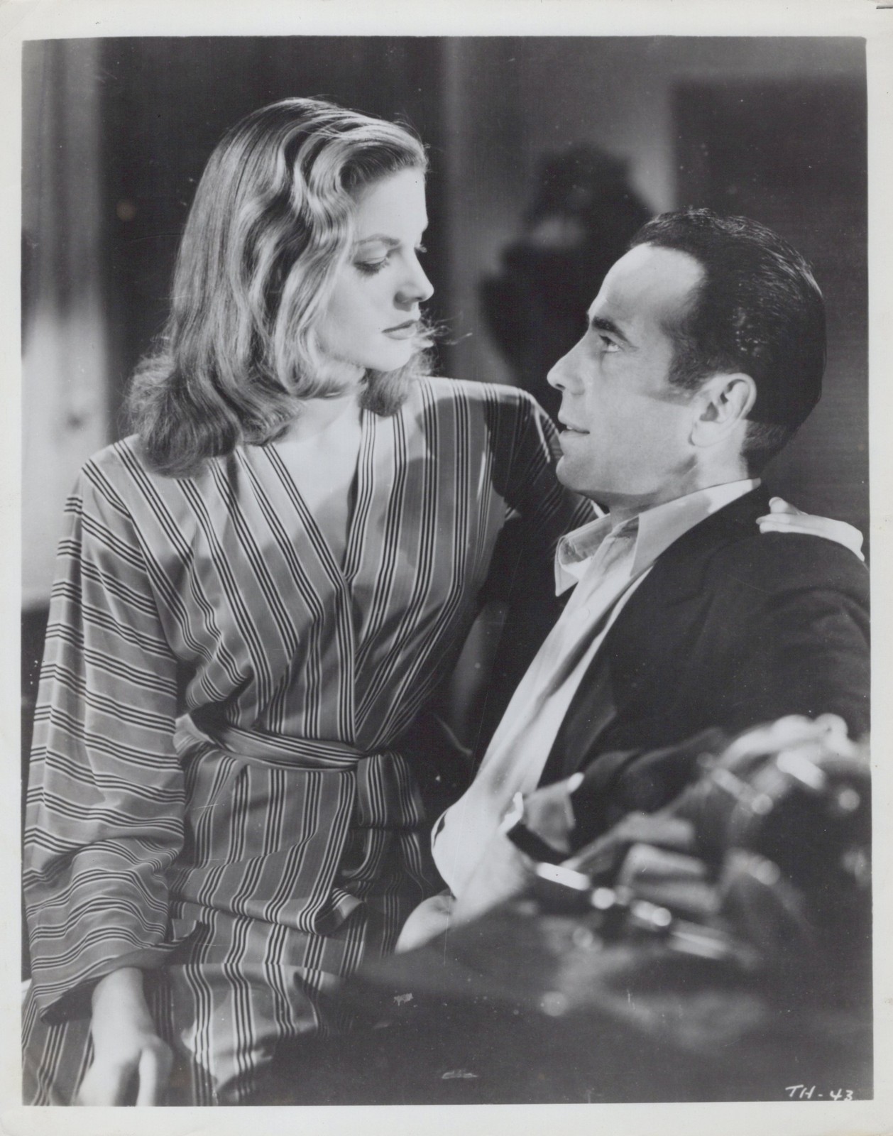 To Have and Have Not Movie Still Bogart Bacall 1944 - Original Photo