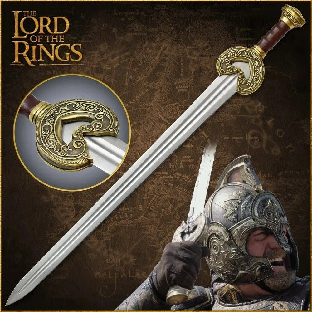 HERUGRIM SWORD OF THEODEN, Handmade (with FREE wall plaque) The Hobbit Premium