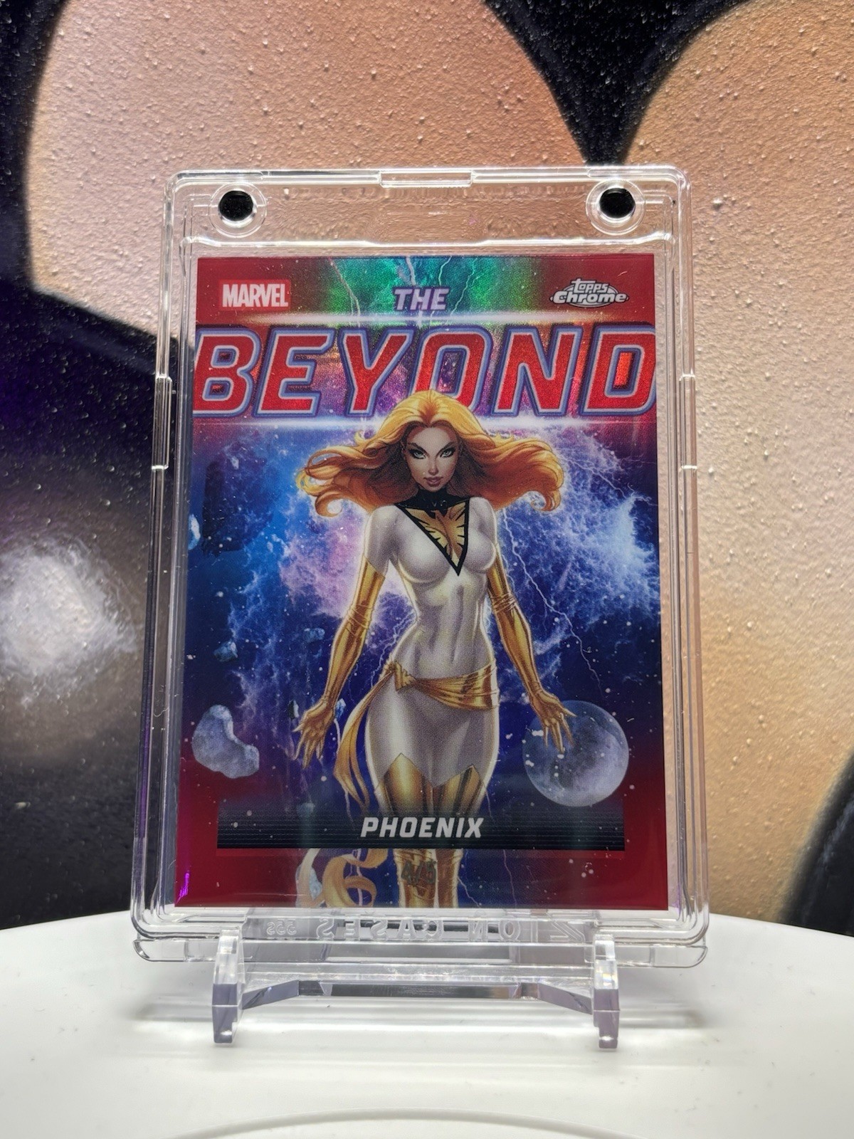 2026 Topps Chrome Marvel Phoenix The Beyond TB-18 Red /5