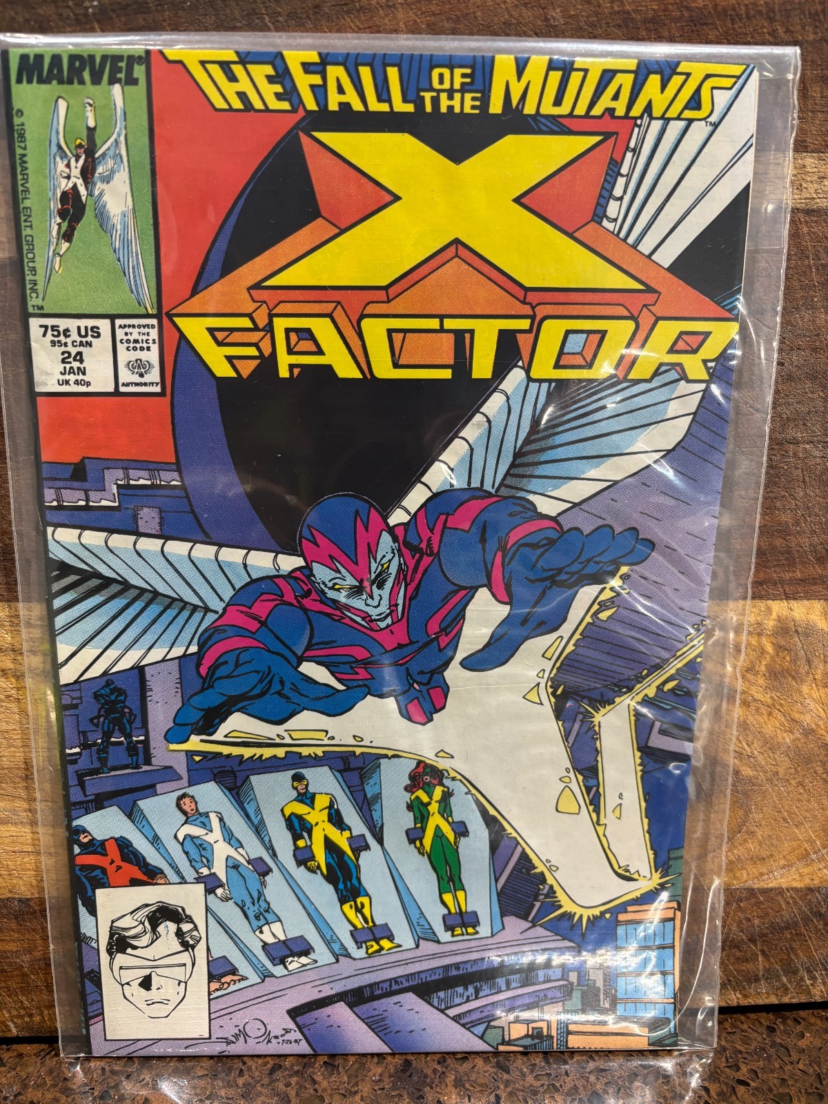 X-Factor #24 (Marvel 1988) 1st Archangel Newsstand