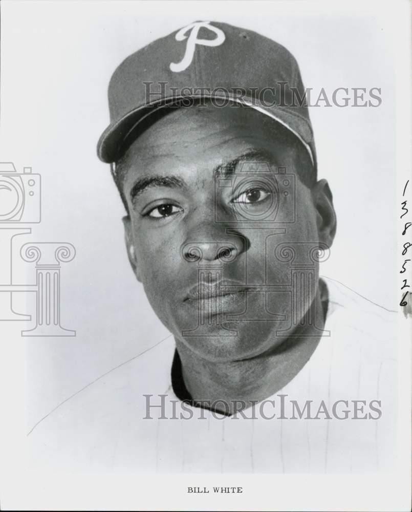 1967 Press Photo Bill White of the Philadelphia Phillies - kfx07204