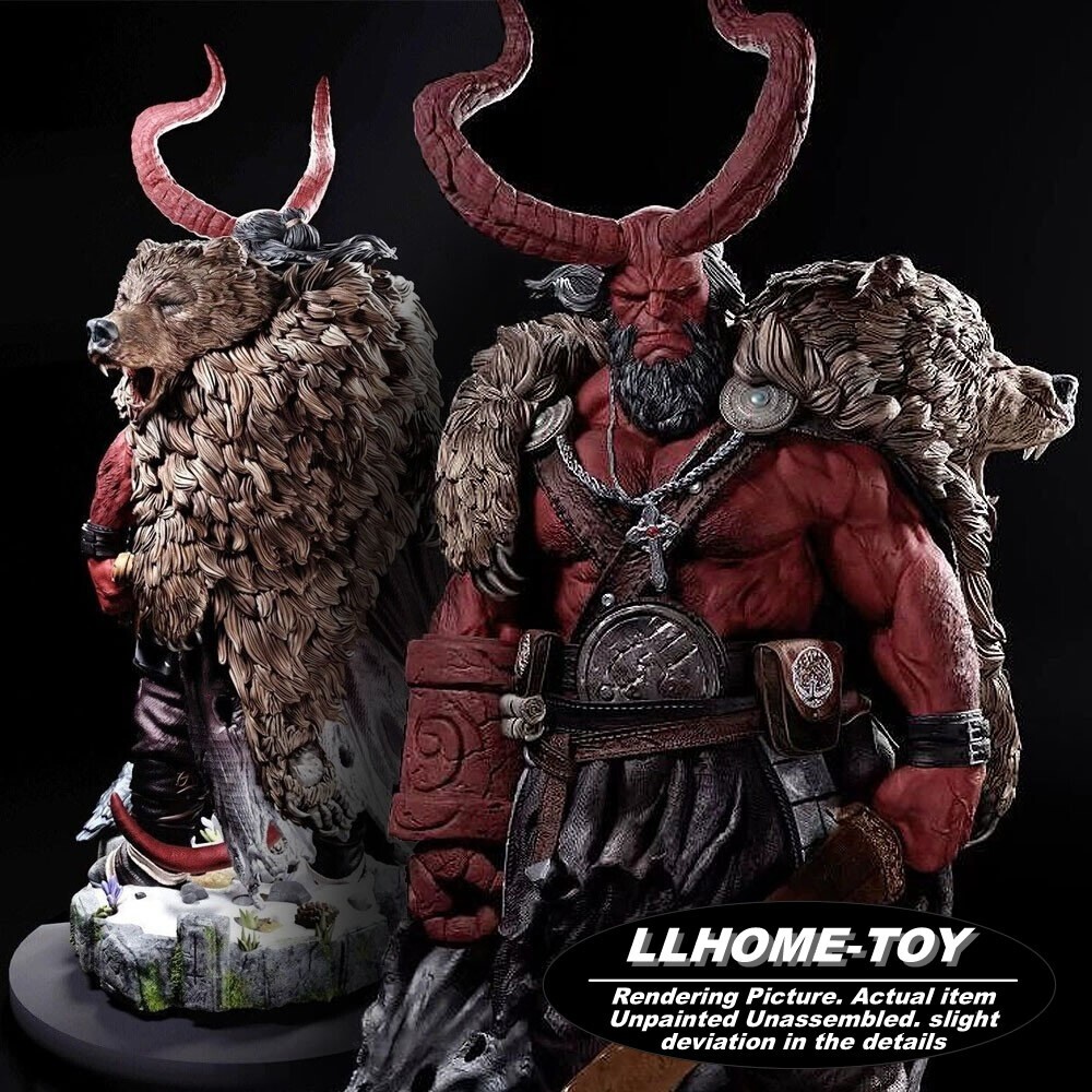 Hellboy Hell Boy Resin 1:6 Scale Model Kit Unpainted 3d Print GK Statue Figure