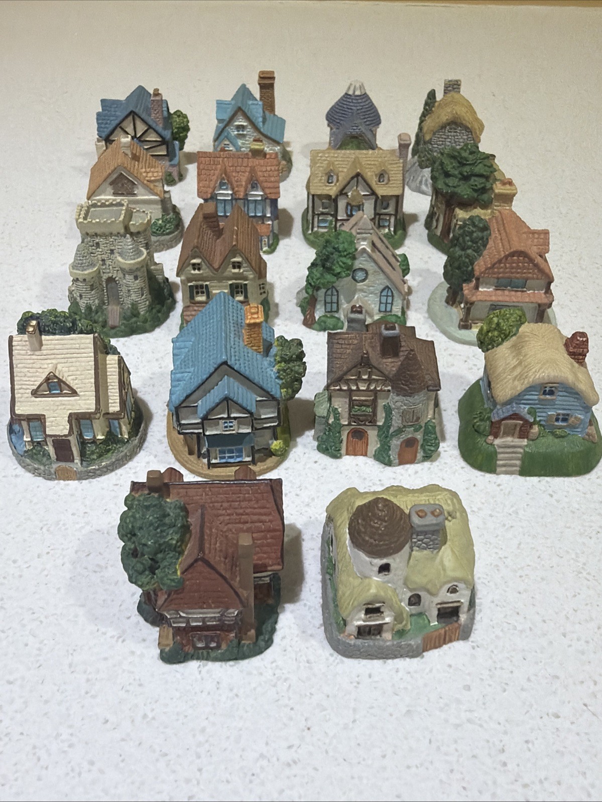 18 Lenox Princeton Gallery English Country Cottage & Castles Thimbles Lot