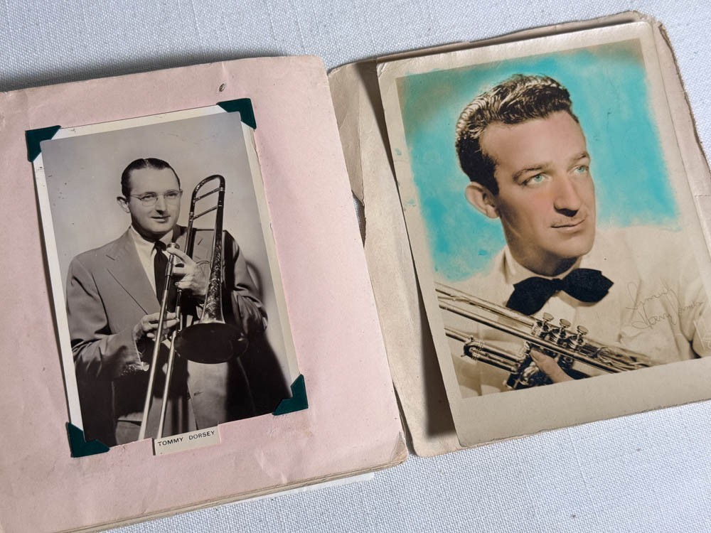 WWII RAF British Dance Band & Swing Era Scrapbook Archive Britain 1944–45 RARE