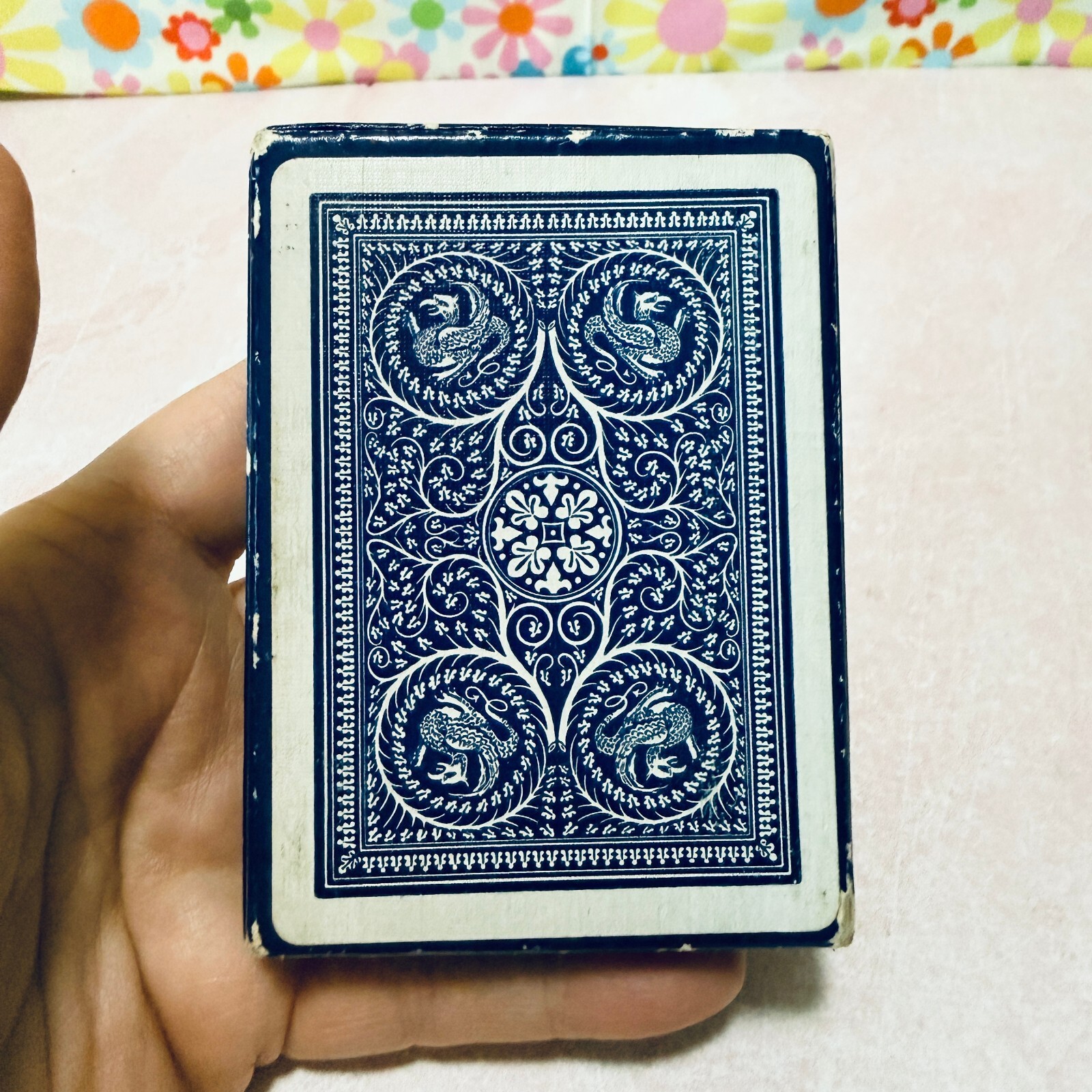 Antique 1928 US Playing Cards No. 500 Air Cushion Complete Deck 63 Cards Boxed