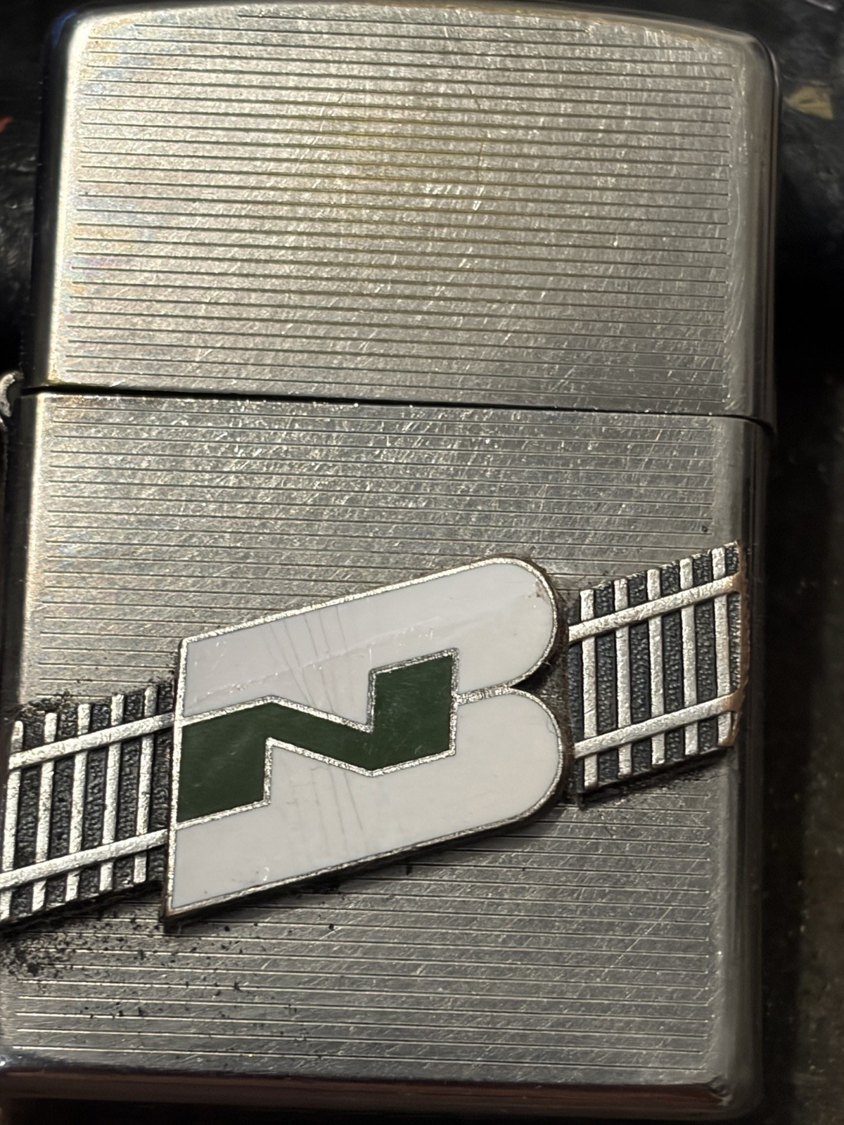 Zippo Lighter Burlington Northern Railroad
