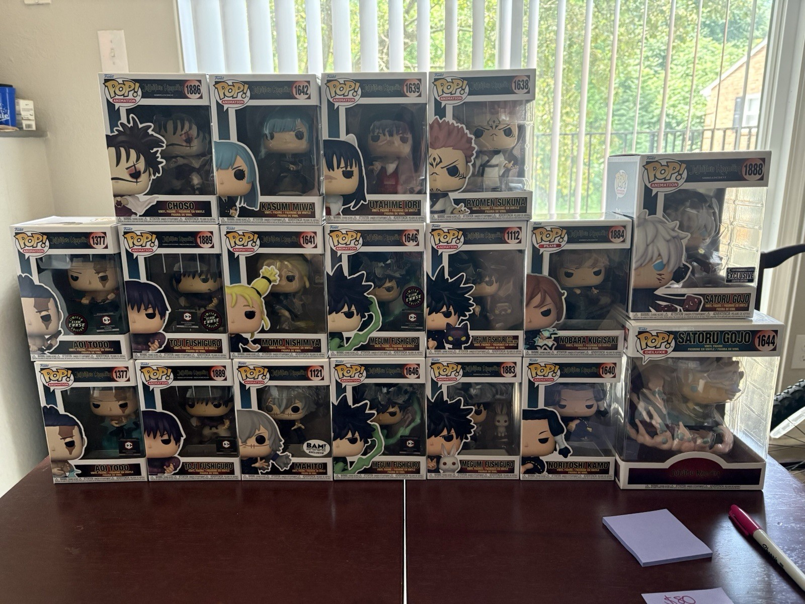 Funko Pop Jujutsu Kaisen BUNDLE 18 Lot