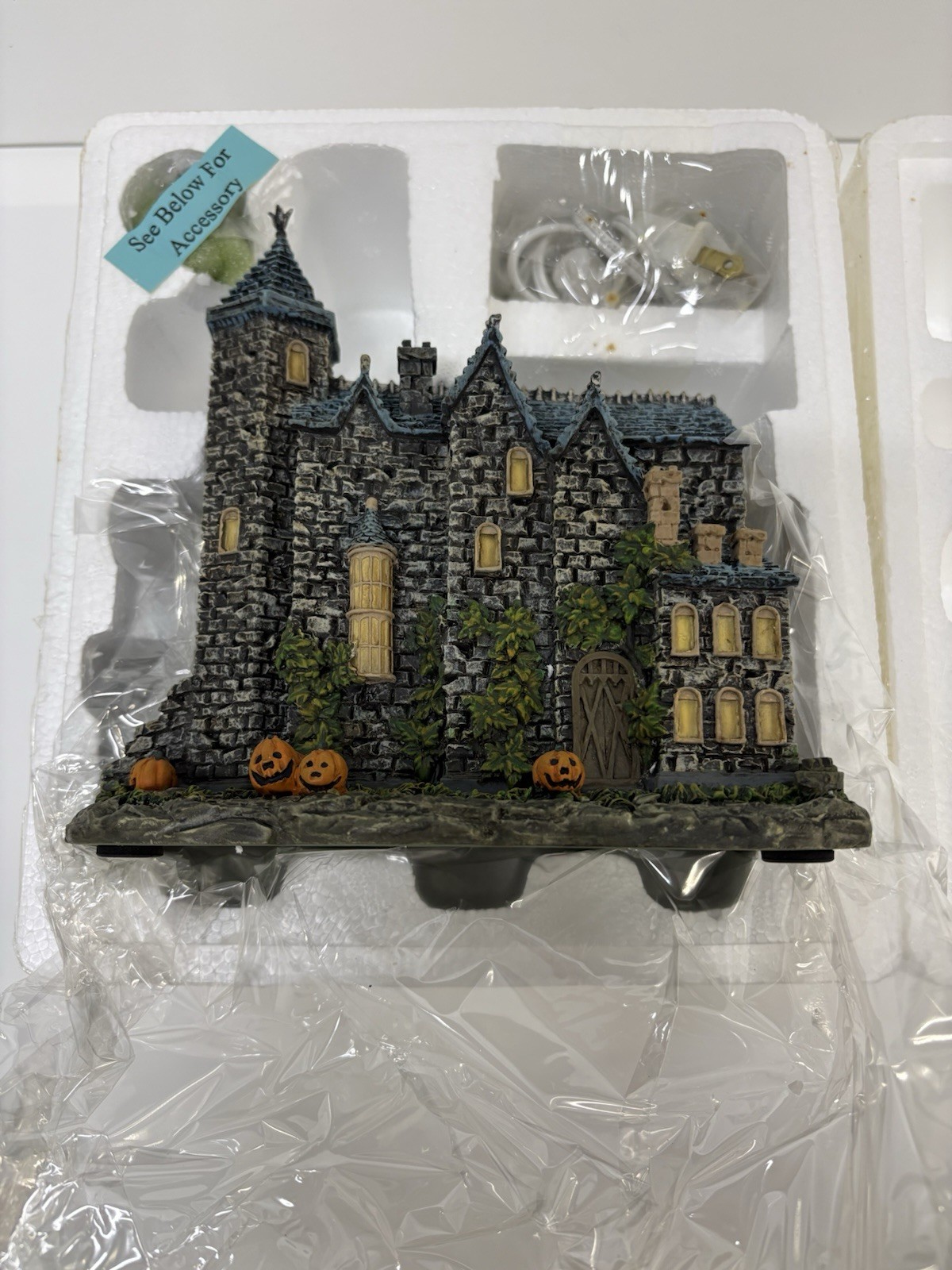 Hawthorne Village Universal Monsters Frankenstein’s Burning Windmill WITH COA