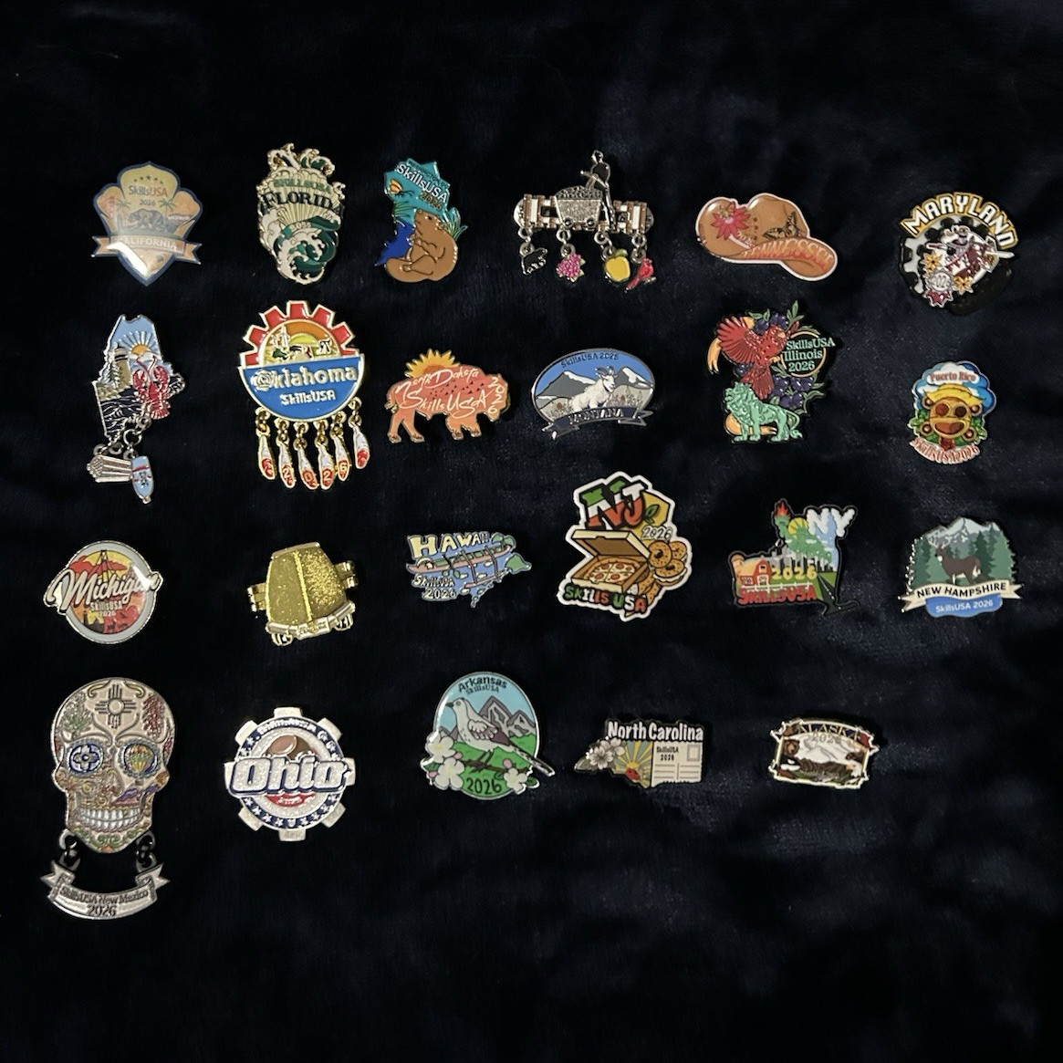 Skills USA 2026 pins