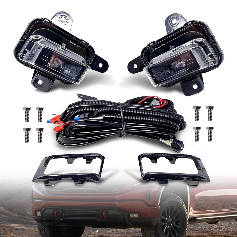 Aspaton Pair Fog Light Assembly Compatible with 2022 2023 2024 Sierra 1500 Fr... Aspaton Pair Fog Light Assembly Compatible with 2022 2023 2024 Sierra 1500 Fr...