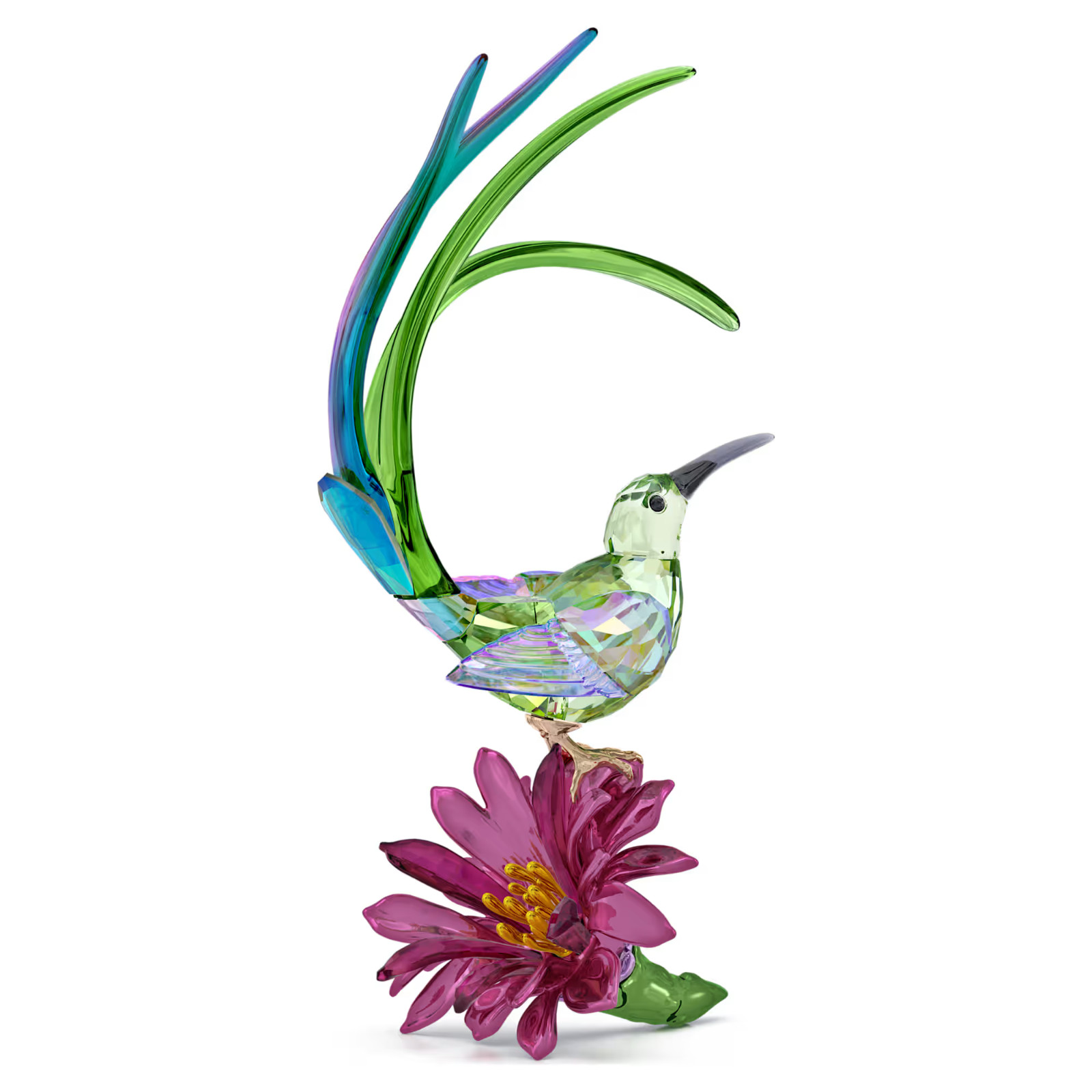 Swarovski Crystal IDYLLIA SUGARBIRD & CACTUS FLOWER Figurine 5675166