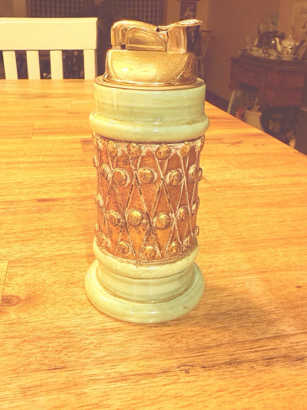 Vintage Mid-Century Italian Art Pottery Table Lighter – Evans PZ Italy 1/178