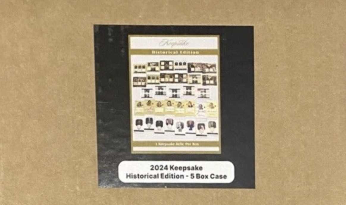 2024 Keepsake HISTORICAL EDITION FACTORY SEALED 5 BOX CASE Chase POTUS cut-autos