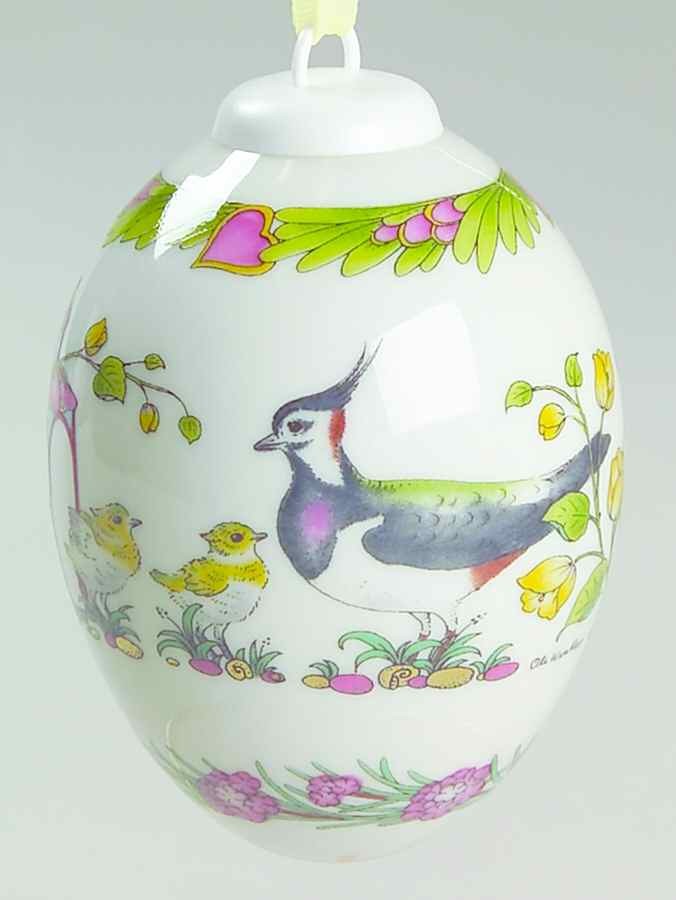 Hutschenreuther Annual China Spring Egg 1999 Egg - Boxed 993148