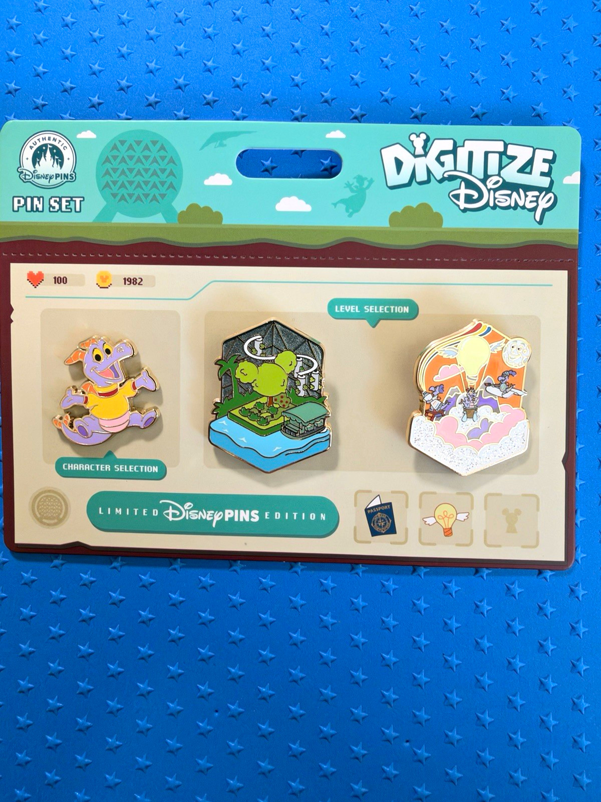 Digitize Disney 3 pin LE Set Figment