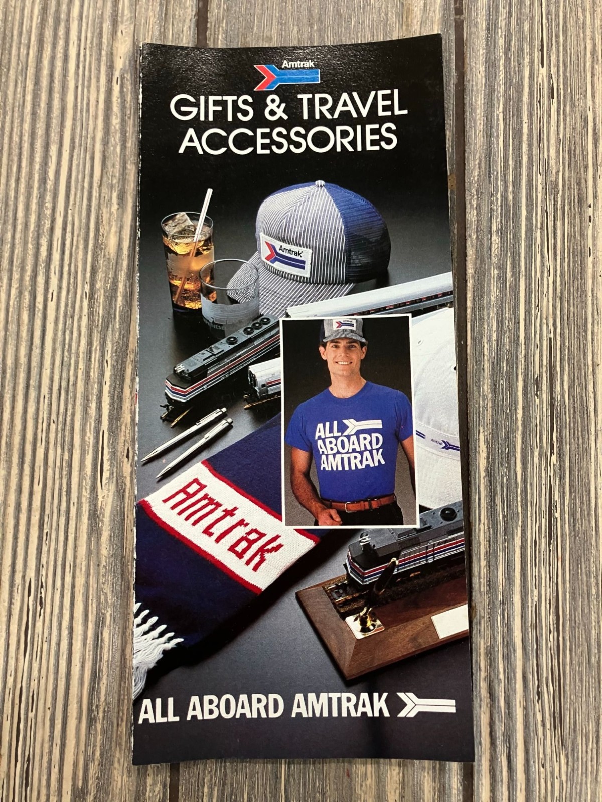 Amtrak Gifts & Travel Accessories Brochure Featuring Branded Apparel & Collectib