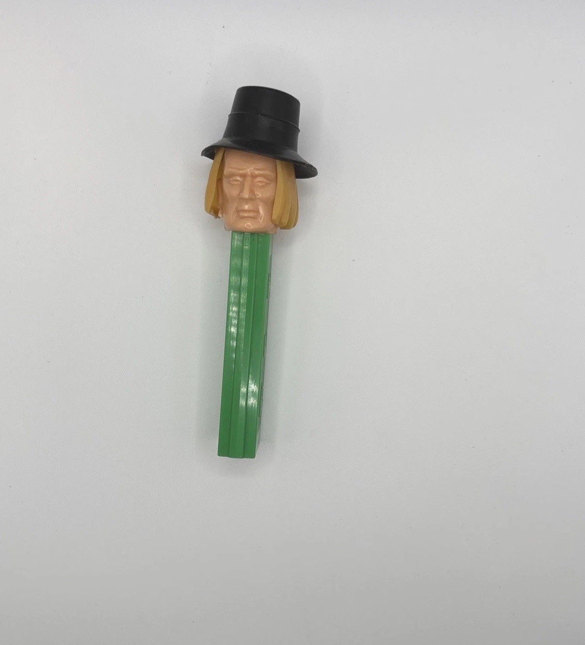Vintage 1976 Bicentennial Pilgrim PEZ Dispenser No Feet Austria Green Stem