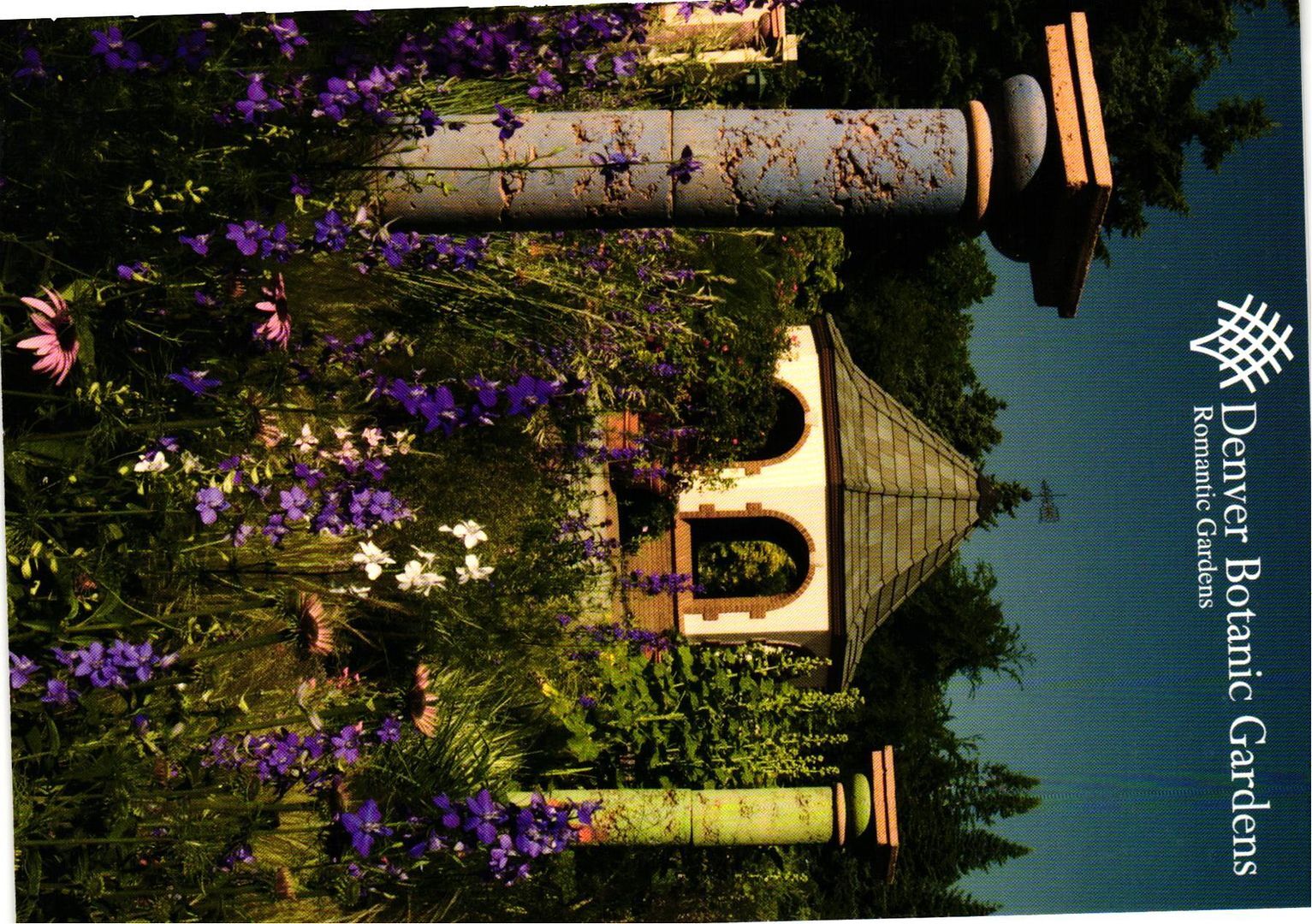 Vintage Postcard 4x6- Denver Botanic Gardens. 1960-80s