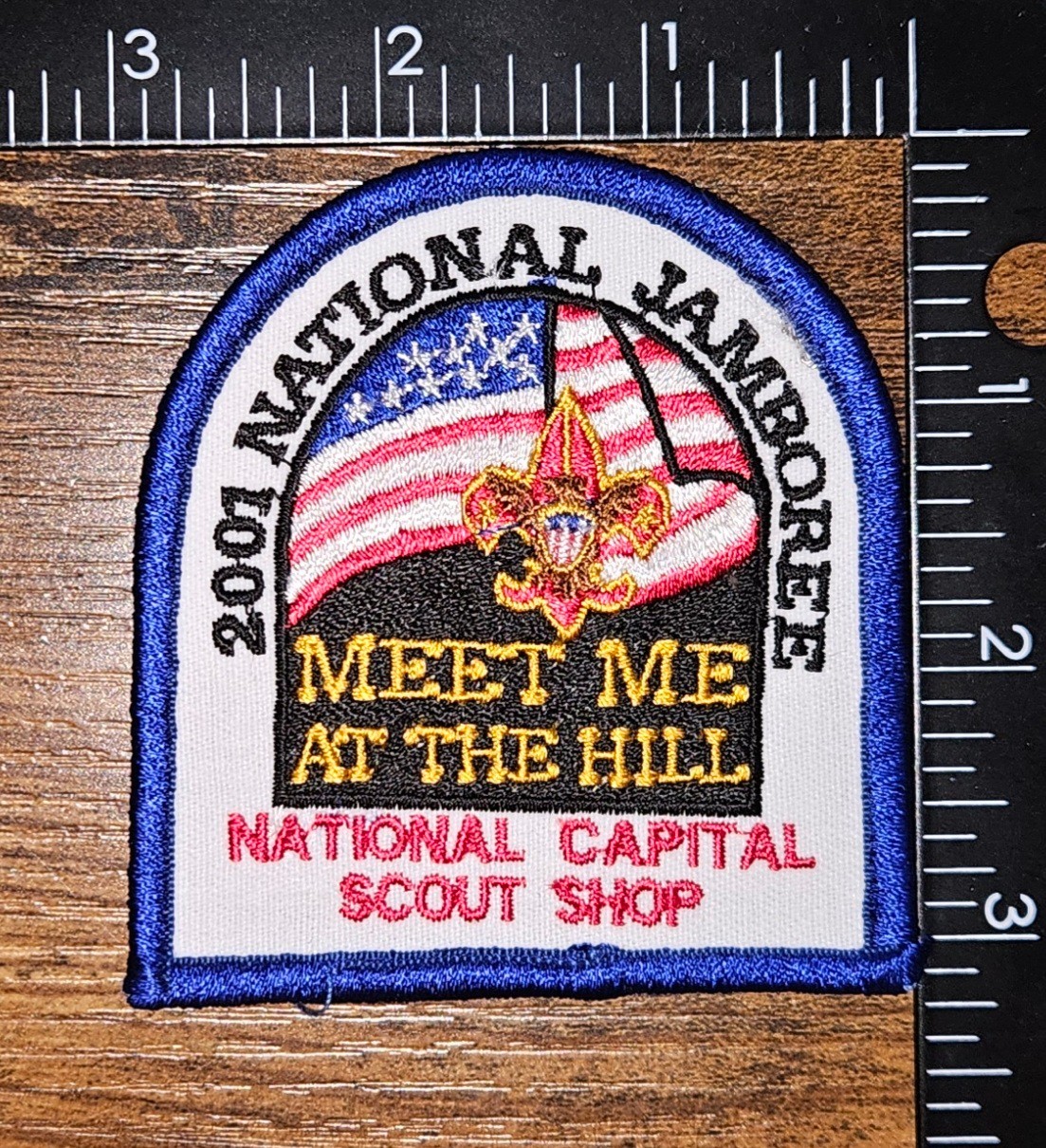 National Capital Area Council NCAC 2001 National BSA Jamboree Scout Shop Patch