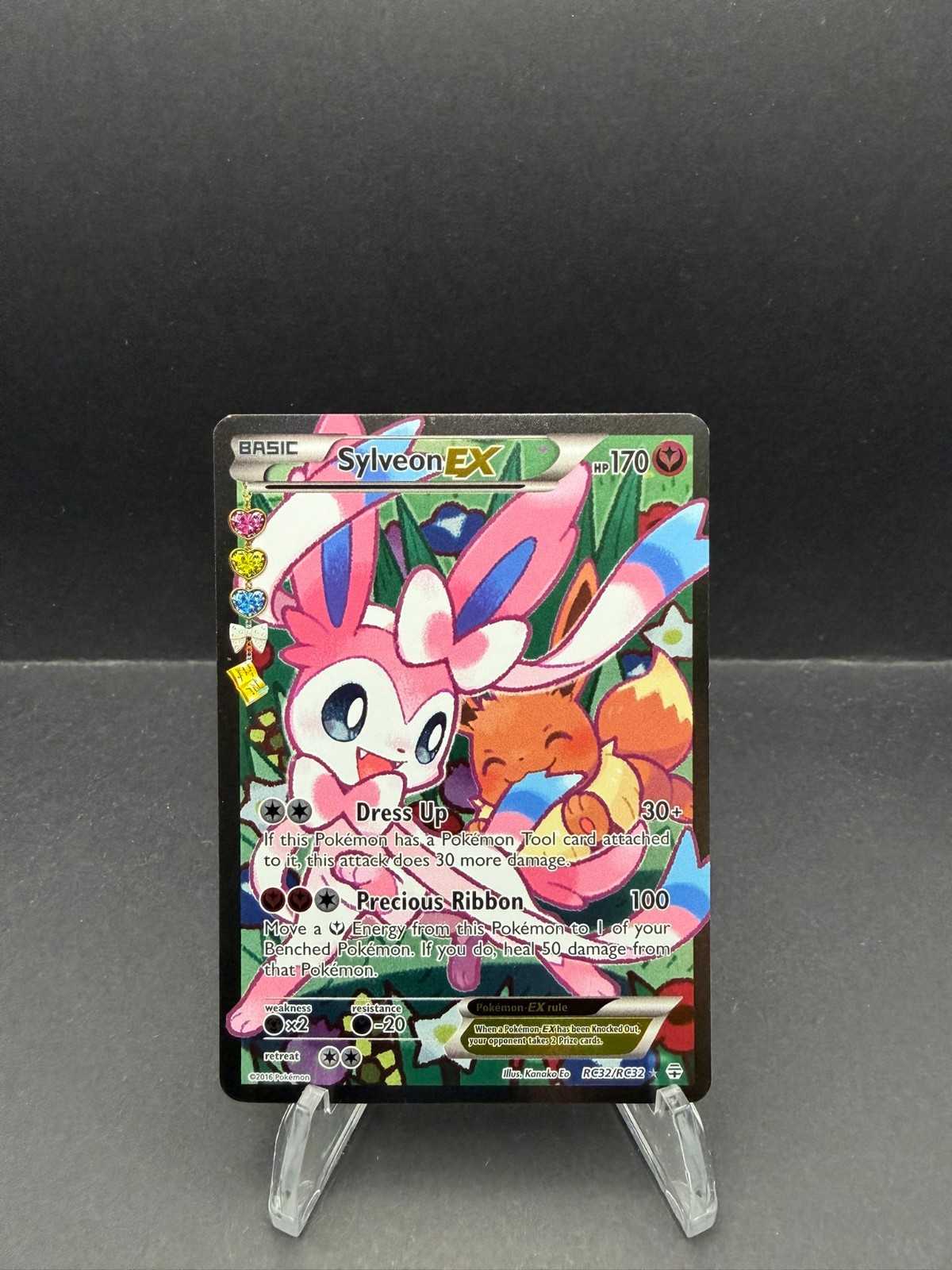 Pokemon TCG Sylveon EX RC32/RC32 Generations RC Holo Ultra Rare Eng 